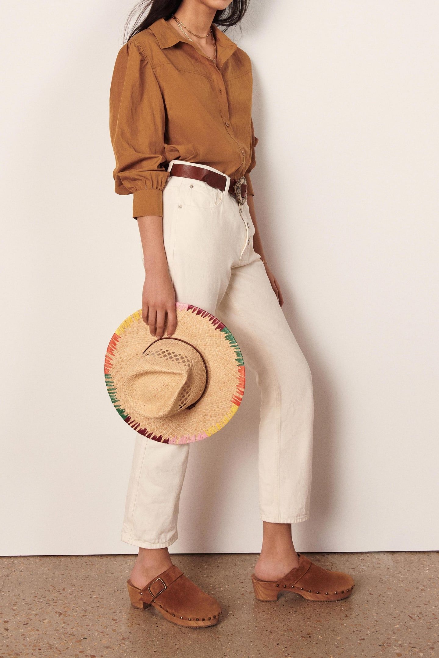LONG SLEEVES TOP CAMEL 6
