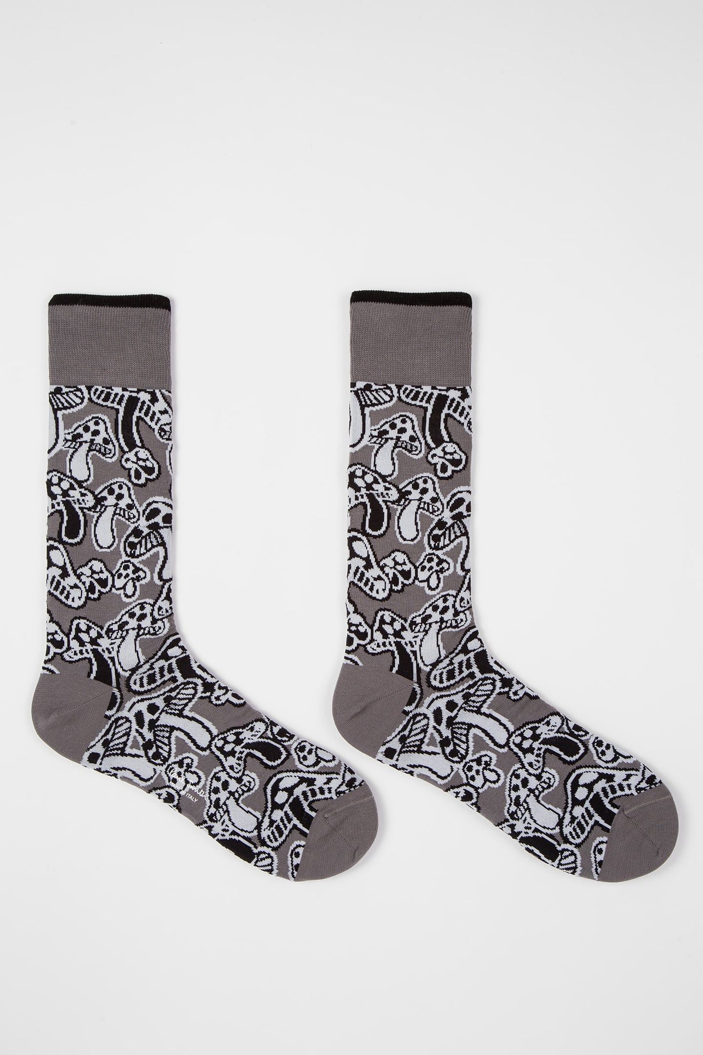MEN SOCK TONY MUSHROOM GREY 2