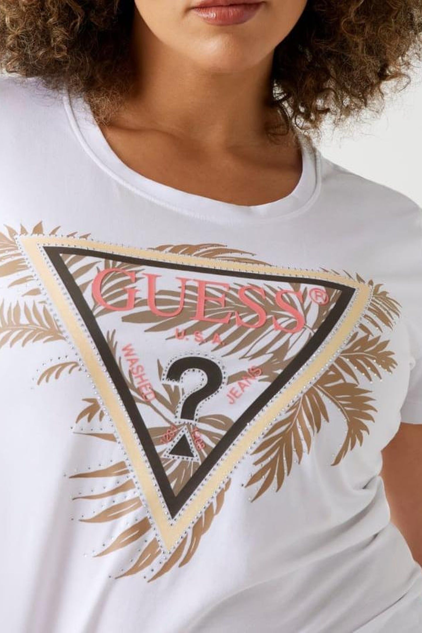 CN SS TRIANGLE PALM PURE WHITE 8