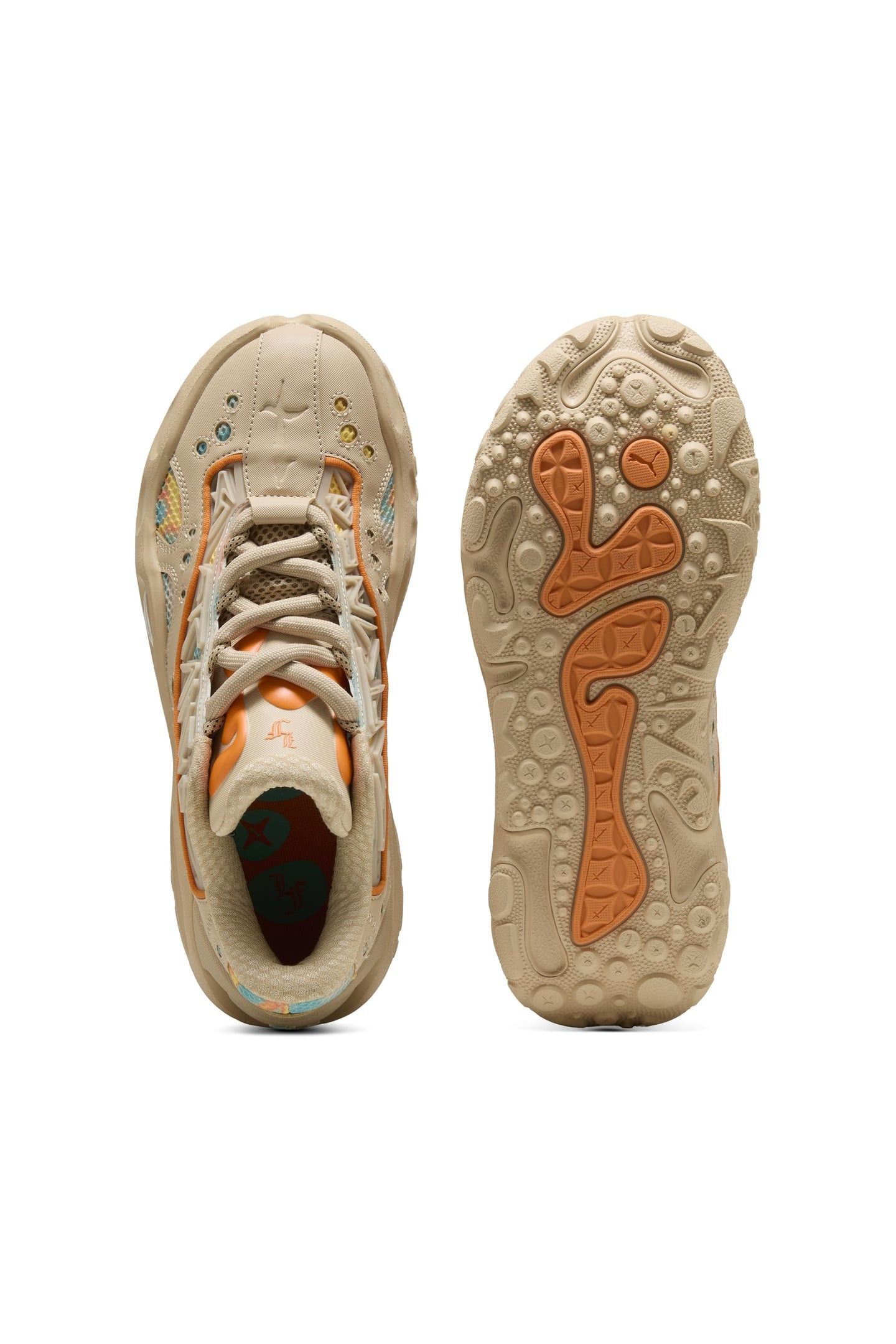 UNISEX LA FRANCÉ RNR LIGHT SAND-ORANGE GLO-AQUATIC 8