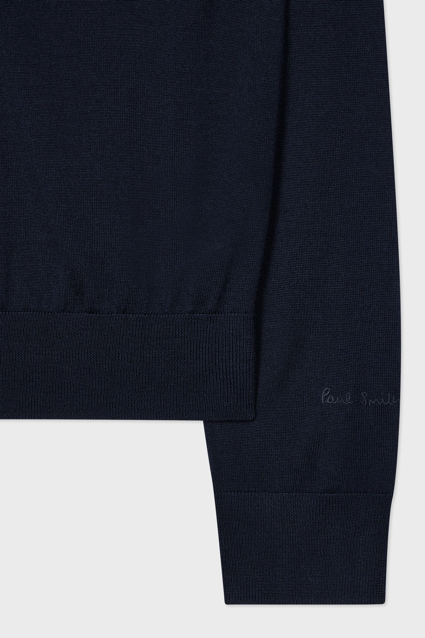 MENS SWEATER ROLL NECK VERY DARK NAVY 3