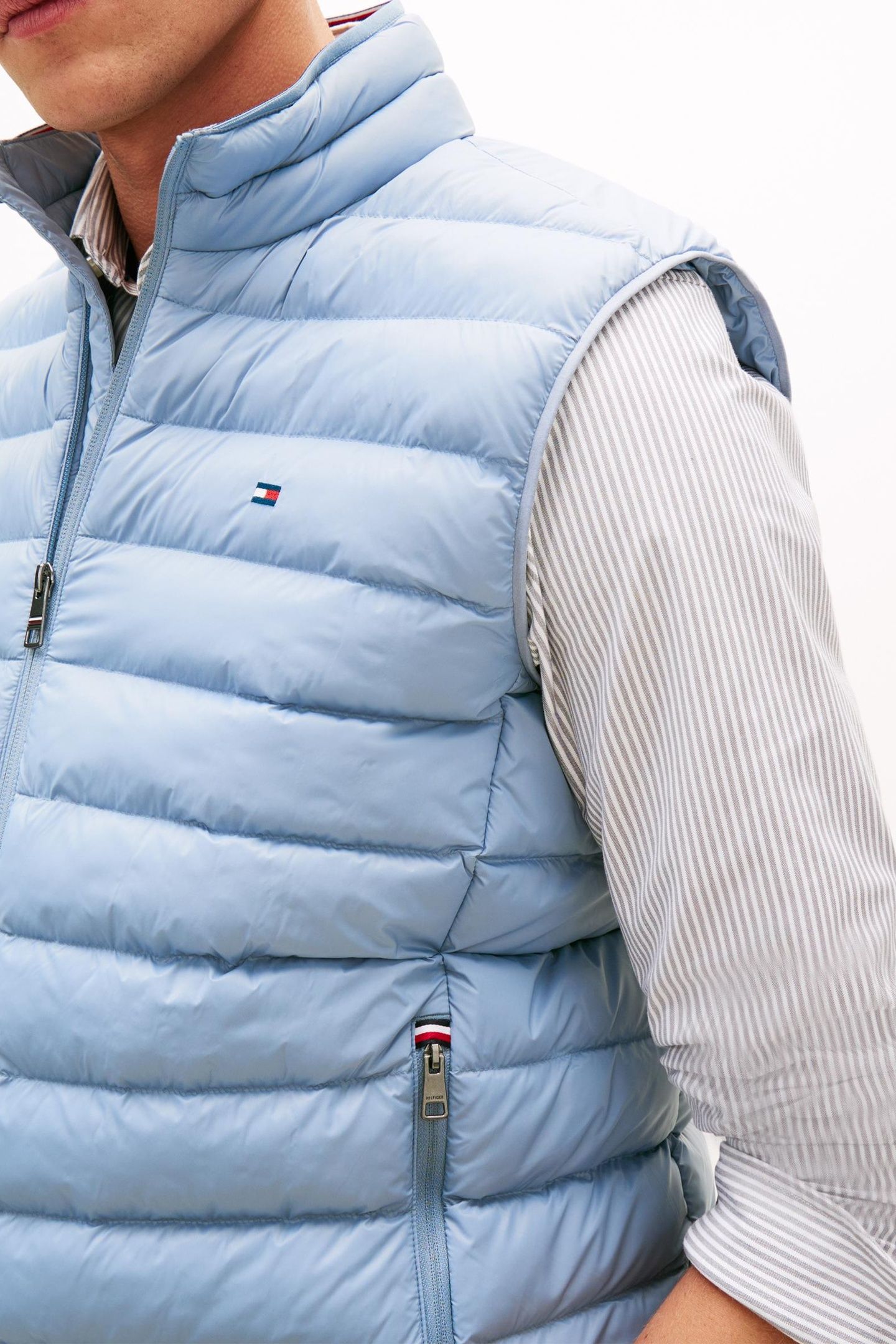 PACKABLE RECYCLED VEST BRISK BLUE 5