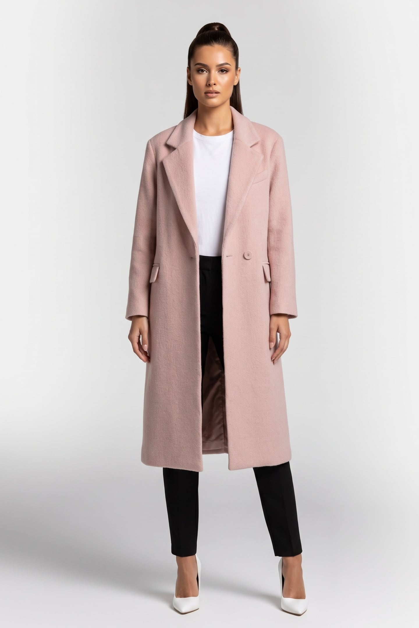PA NINA COAT PINK 1
