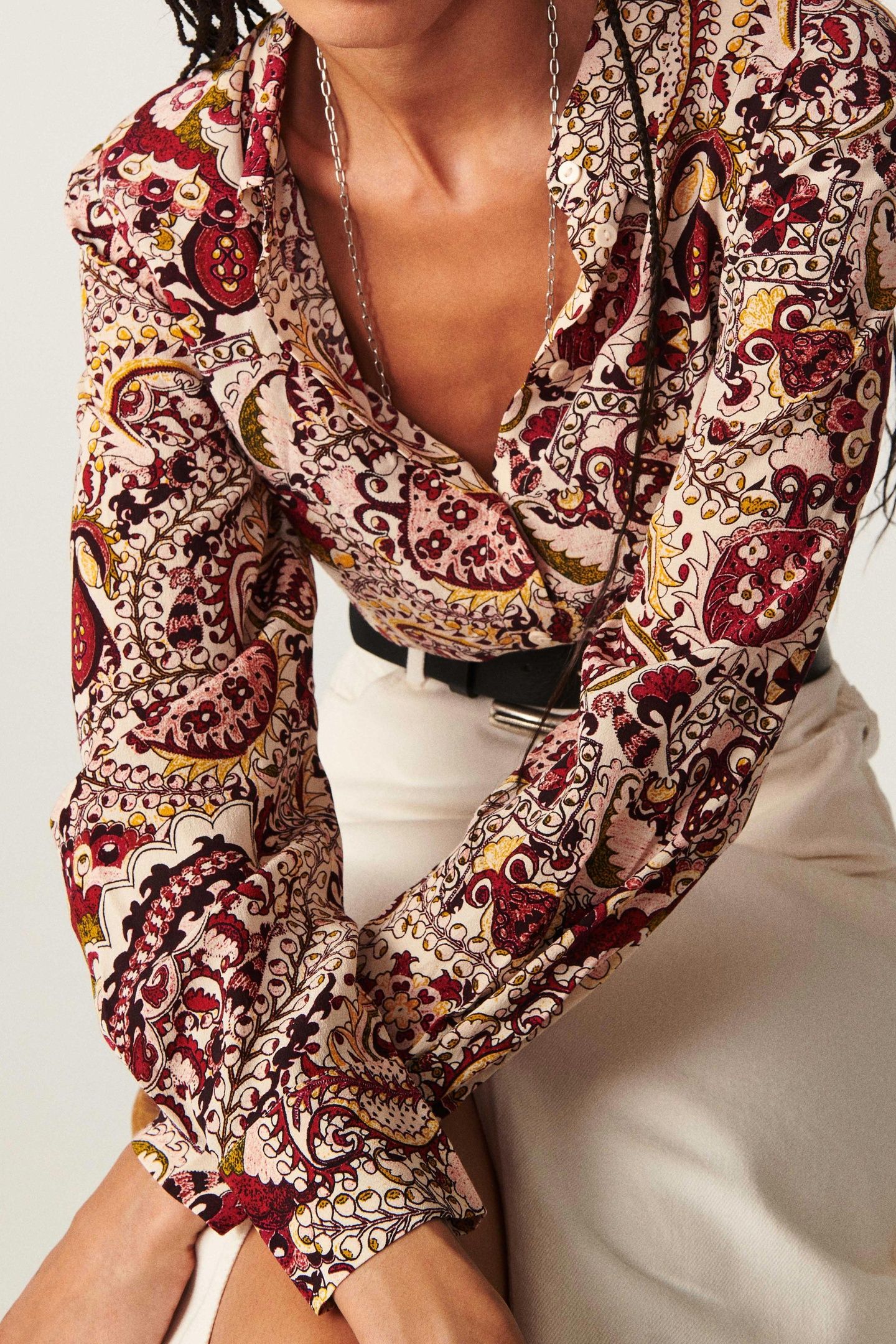 LONG SLEEVES SHIRT ECRU 3