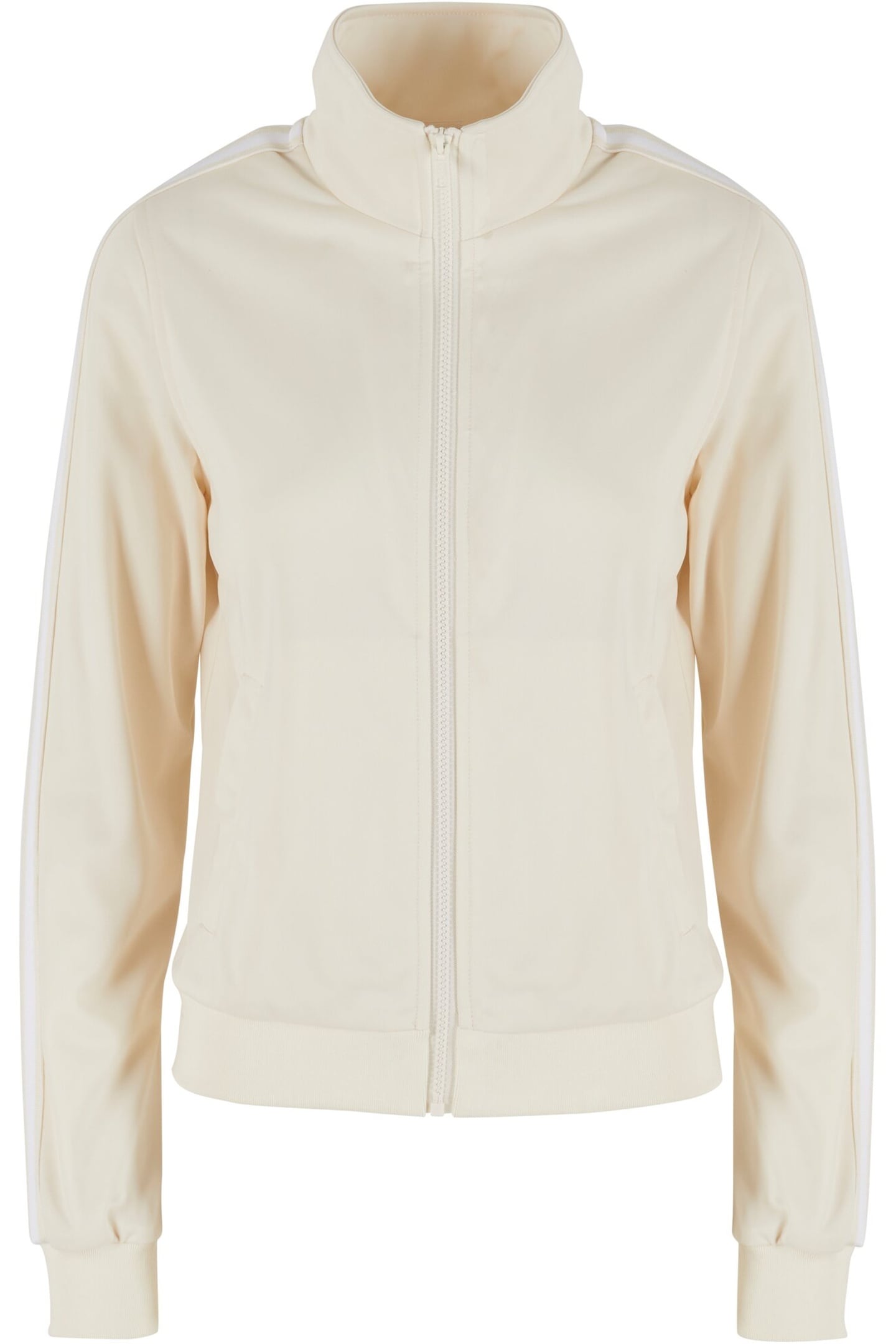 LADIES RETRO TRACK JACKET WHITESAND 5