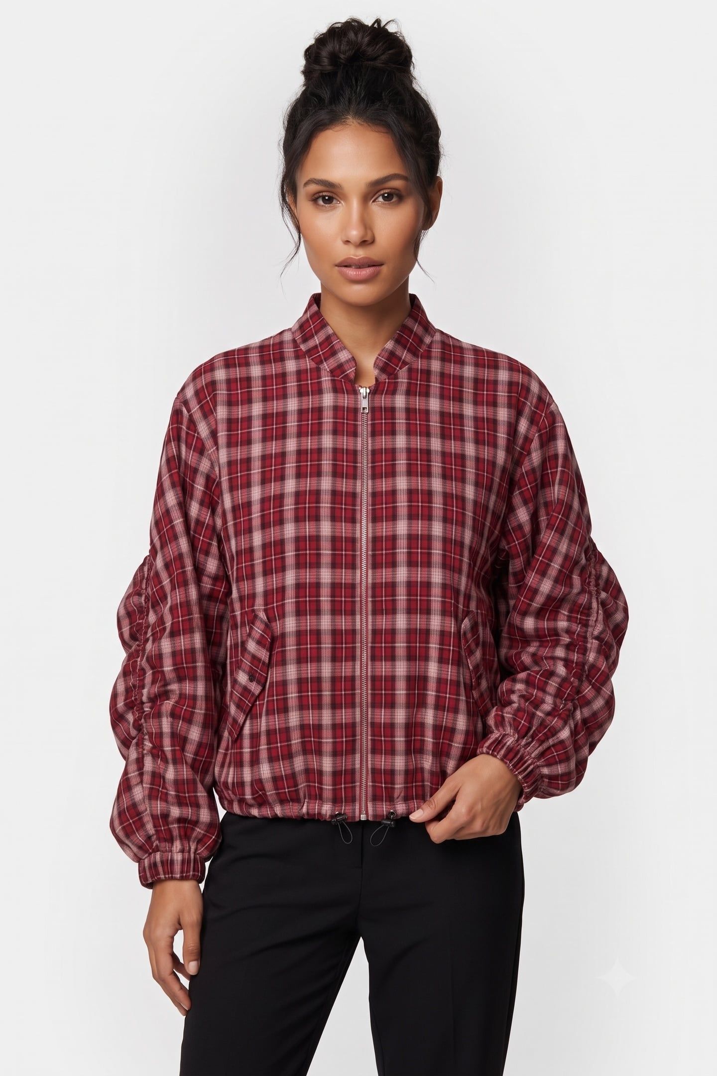 CHECK BOMBER RED 1