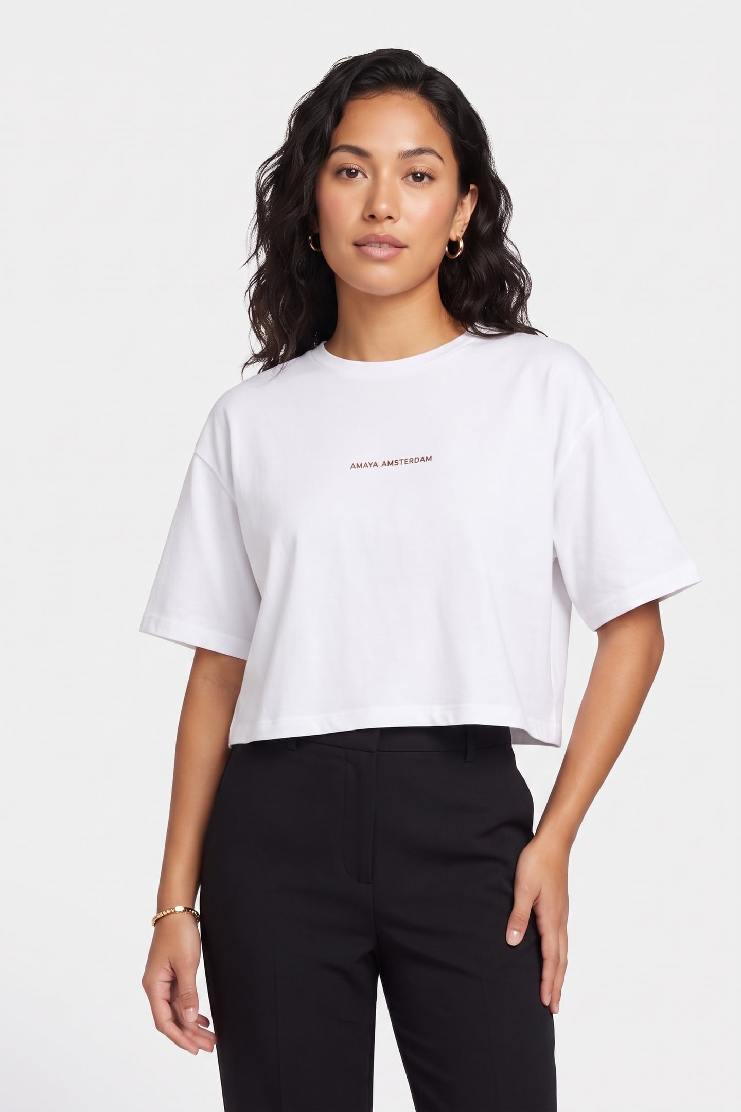 BAILEY T-SHIRT WHITECAMEL 1