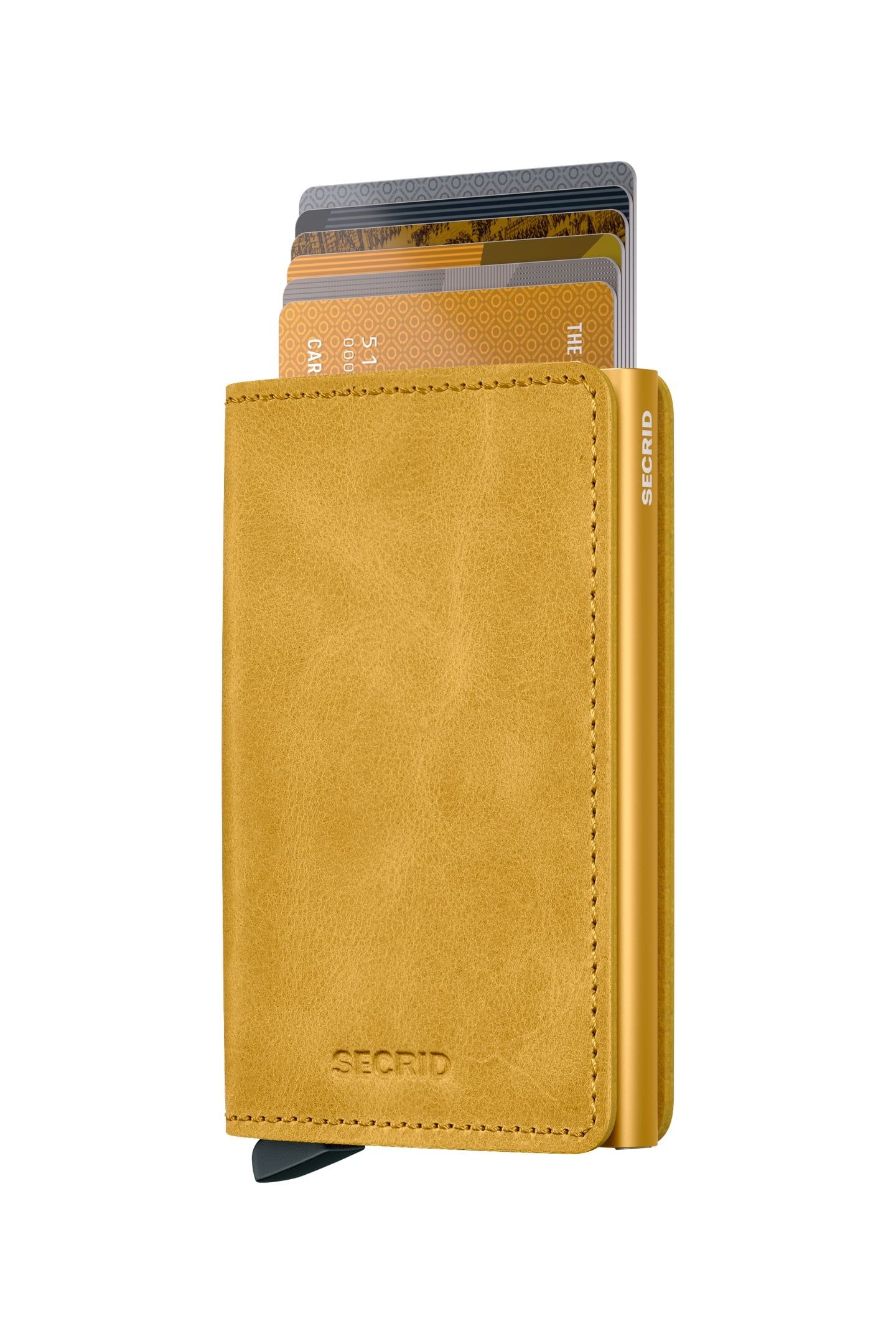 UNISEX SLIMWALLET VINTAGE YELLOW 2