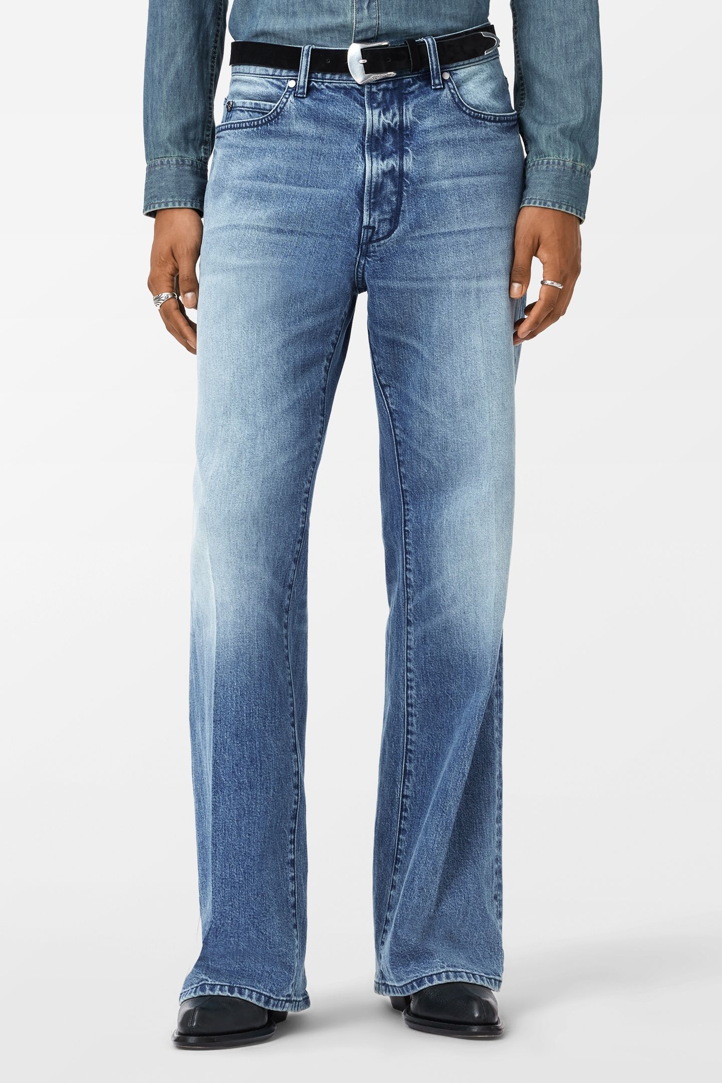 SILAS - STRAIGHT FIT OLD BLUE 1