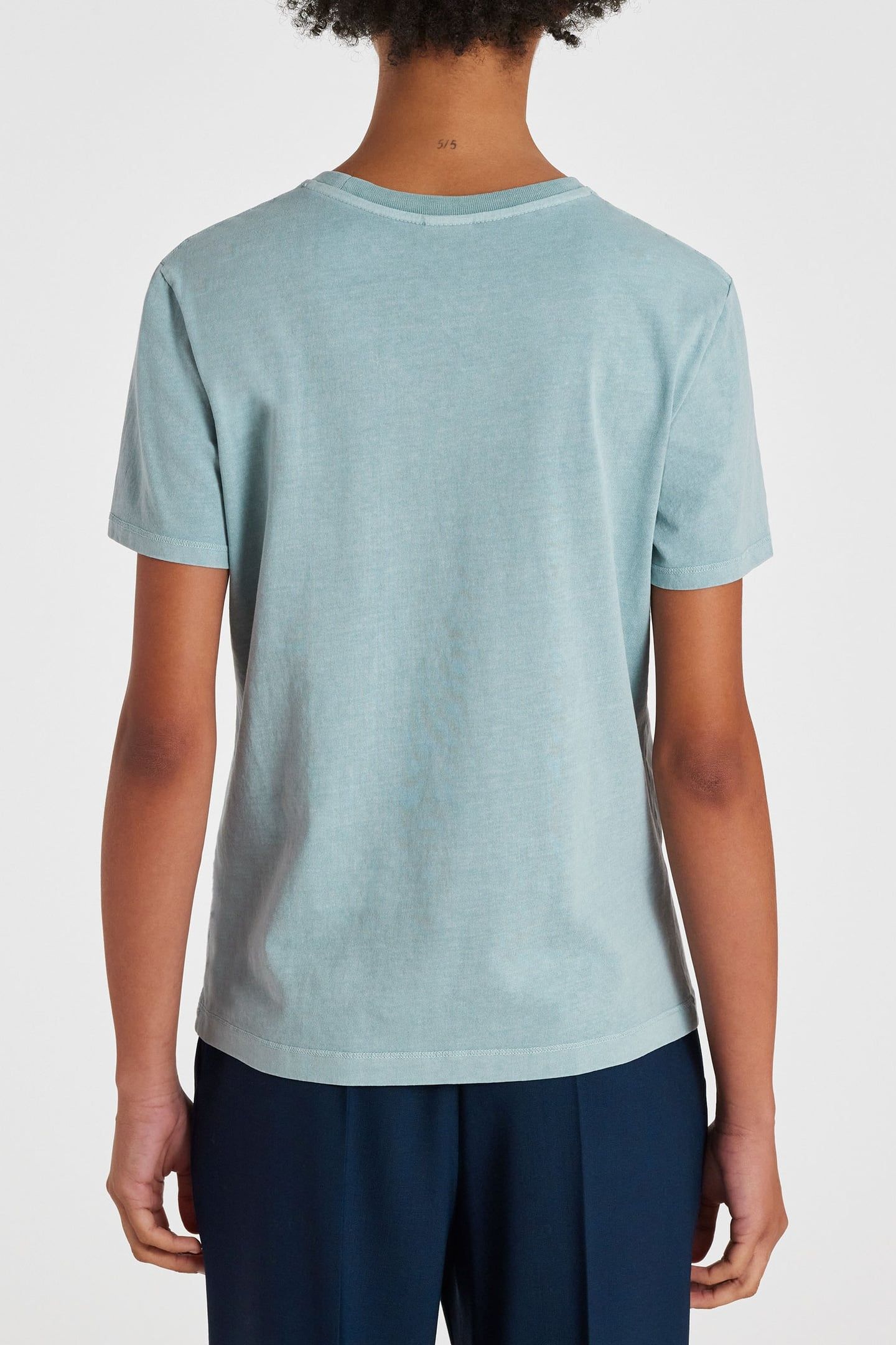 WOMENS SS TSHIRT PS HAPPY GREYISH BLUE 2