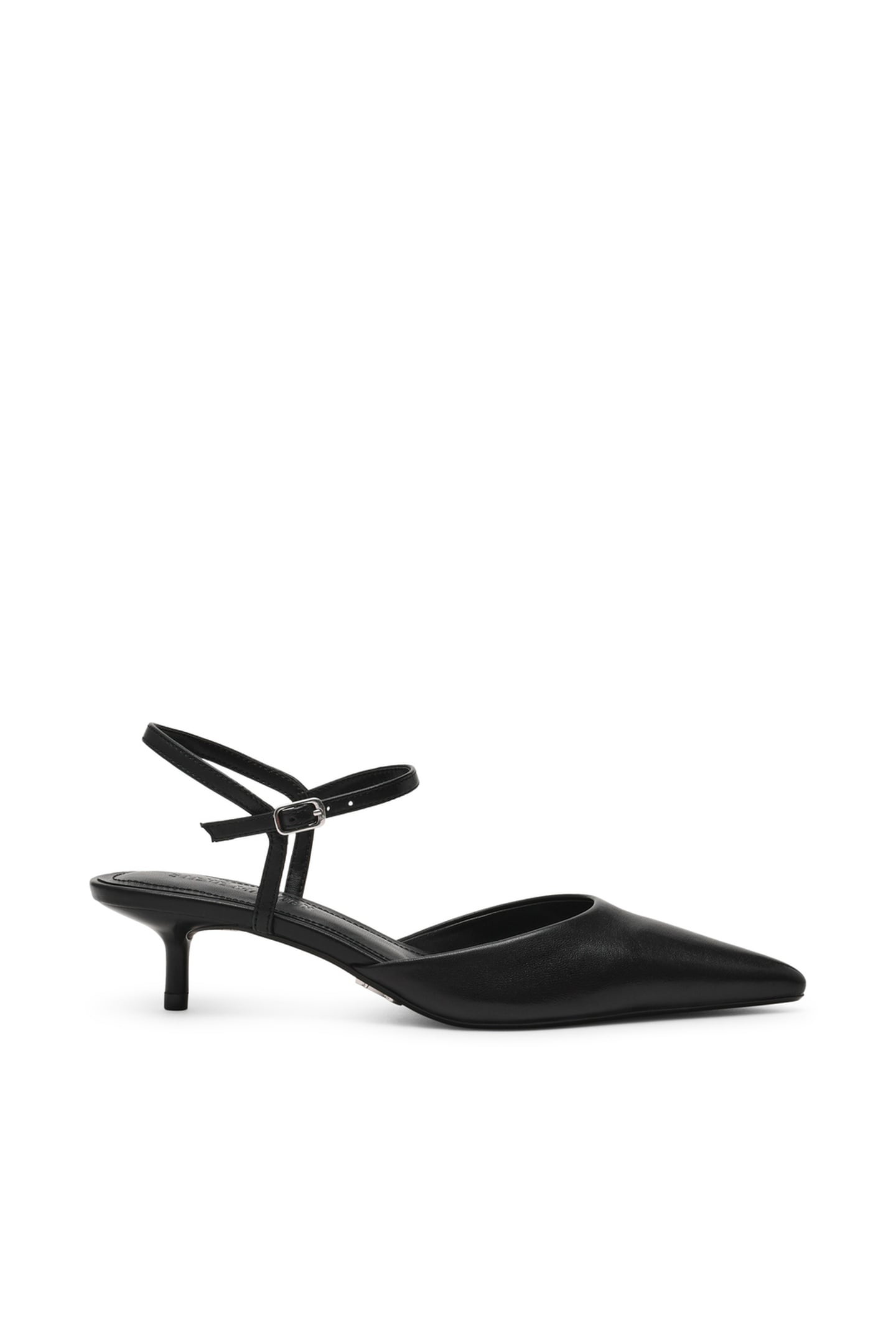 ADELAIDE PUMPS BLACK LEATHER 1