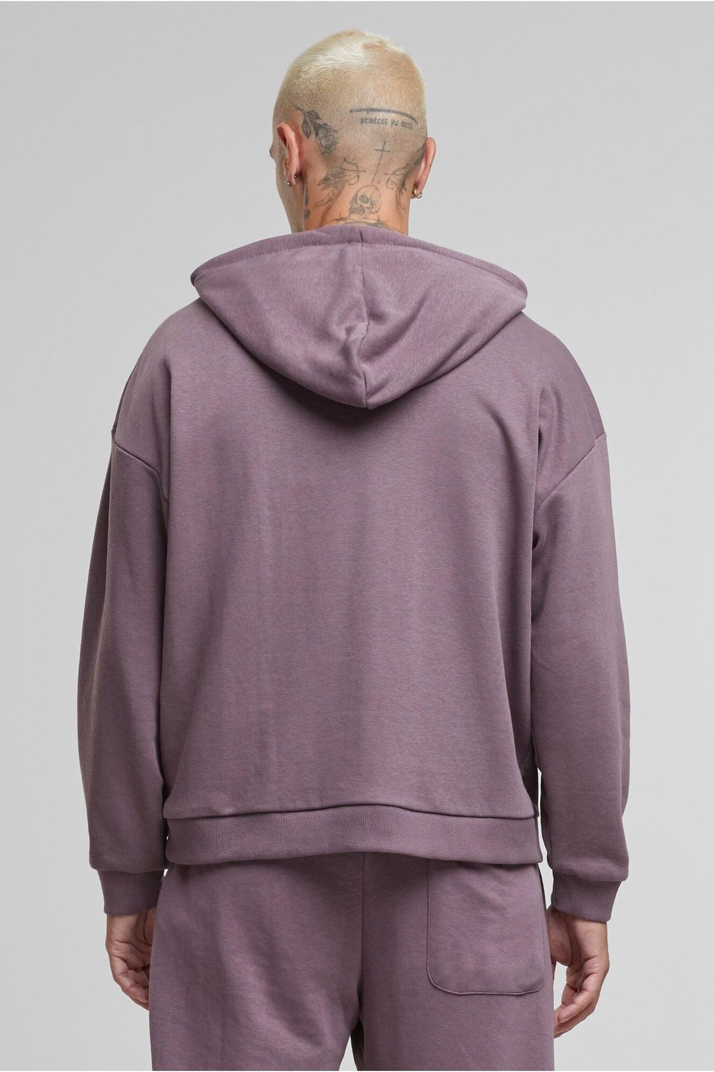 LIGHT TERRY HOODY FADEDPURPLE 8