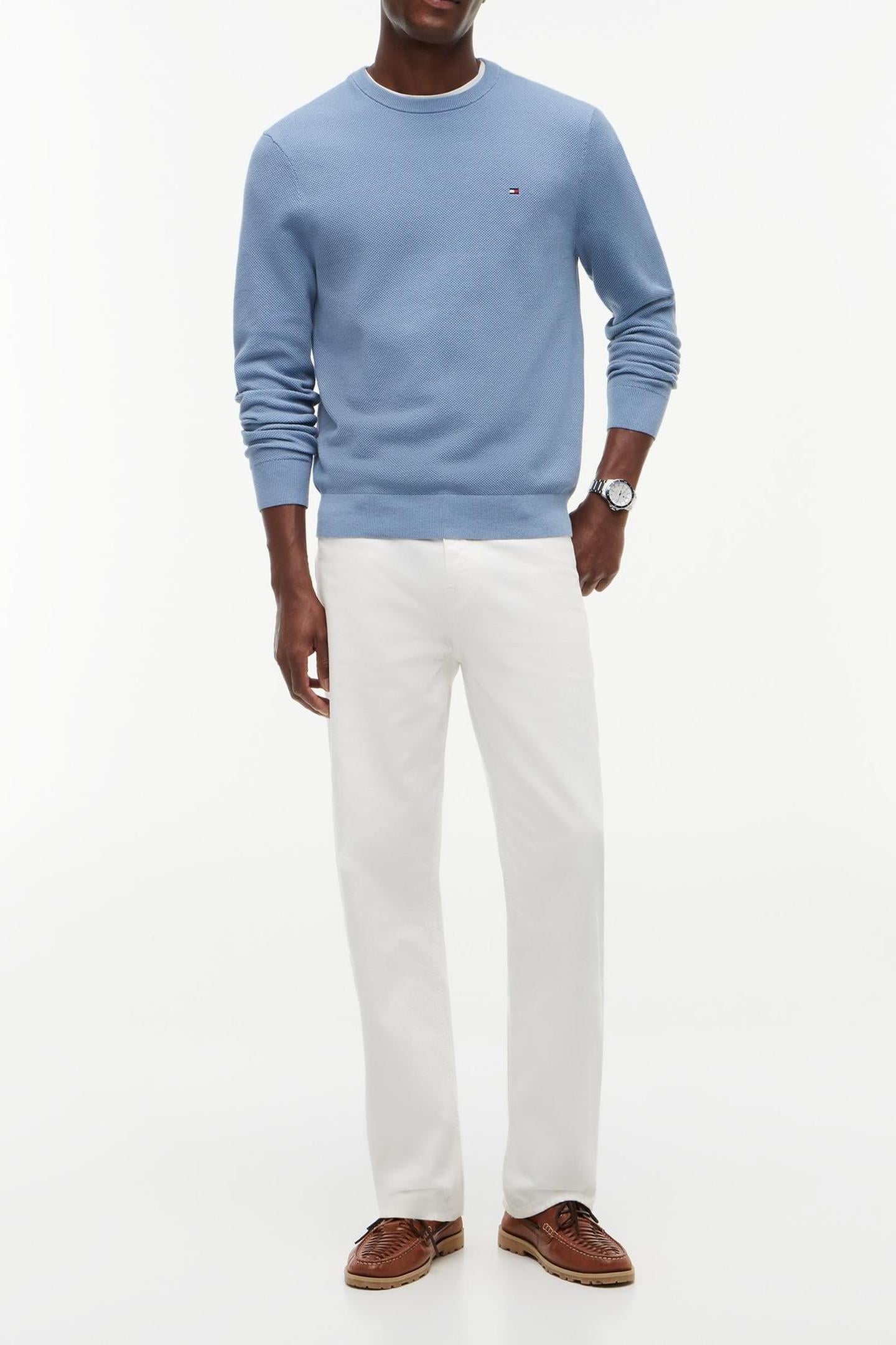 ESSENTIAL STRUCTURE SWEATER BRISK BLUE 2