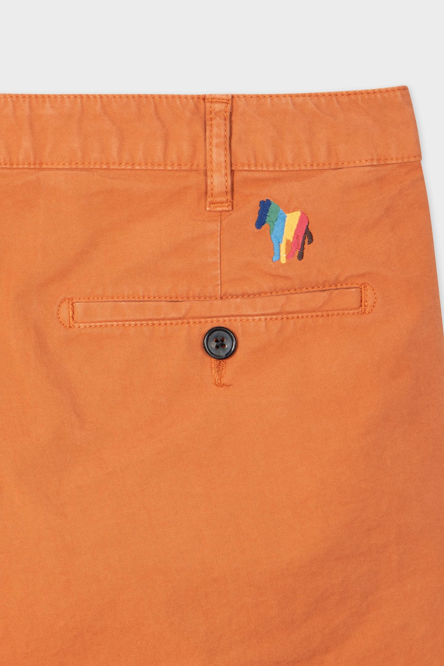 MENS SHORT ZEBRA EMB LIGHT RUST 5