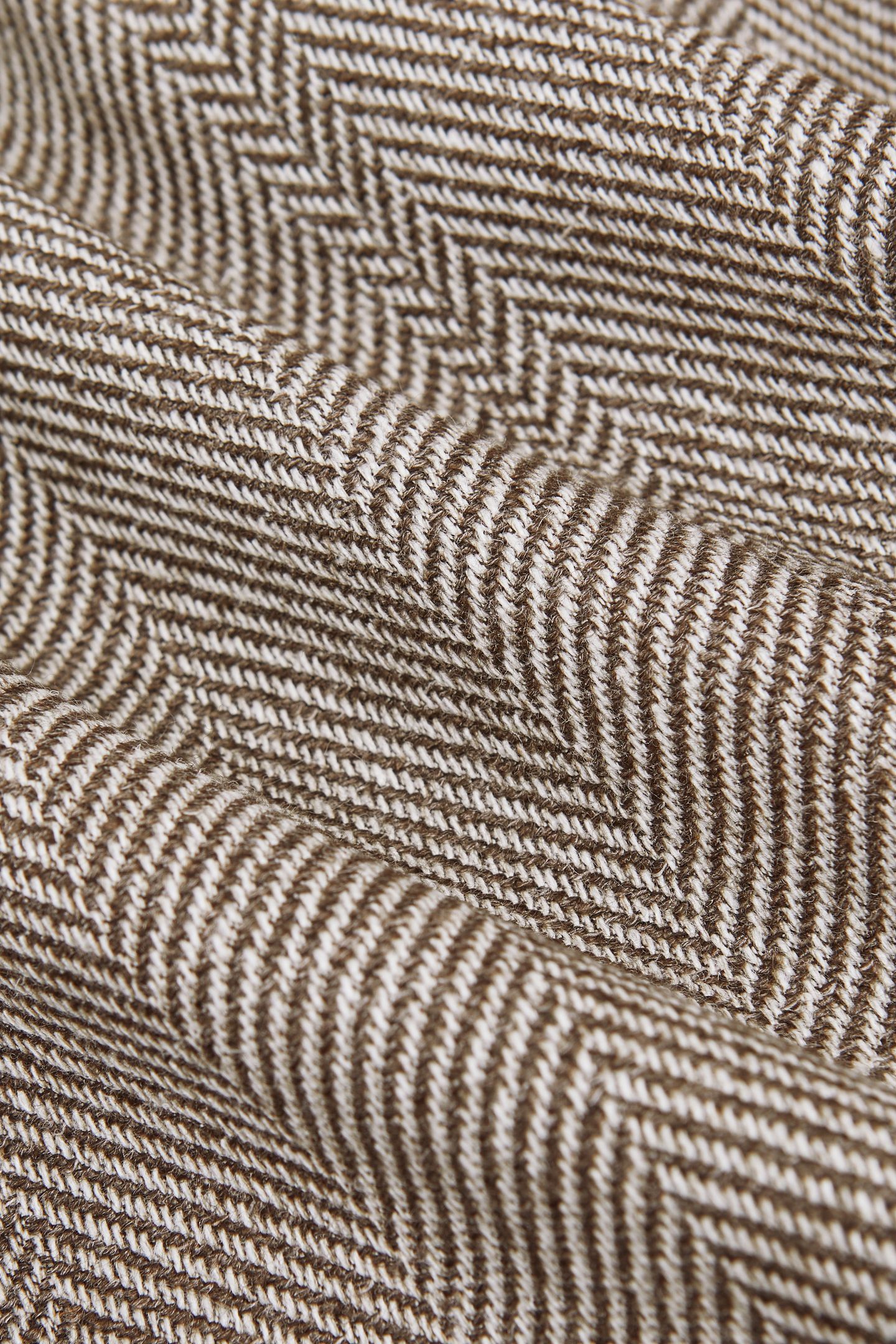 DB PEAK HERRINGBONE TEXTURED BLAZER BROWN 5