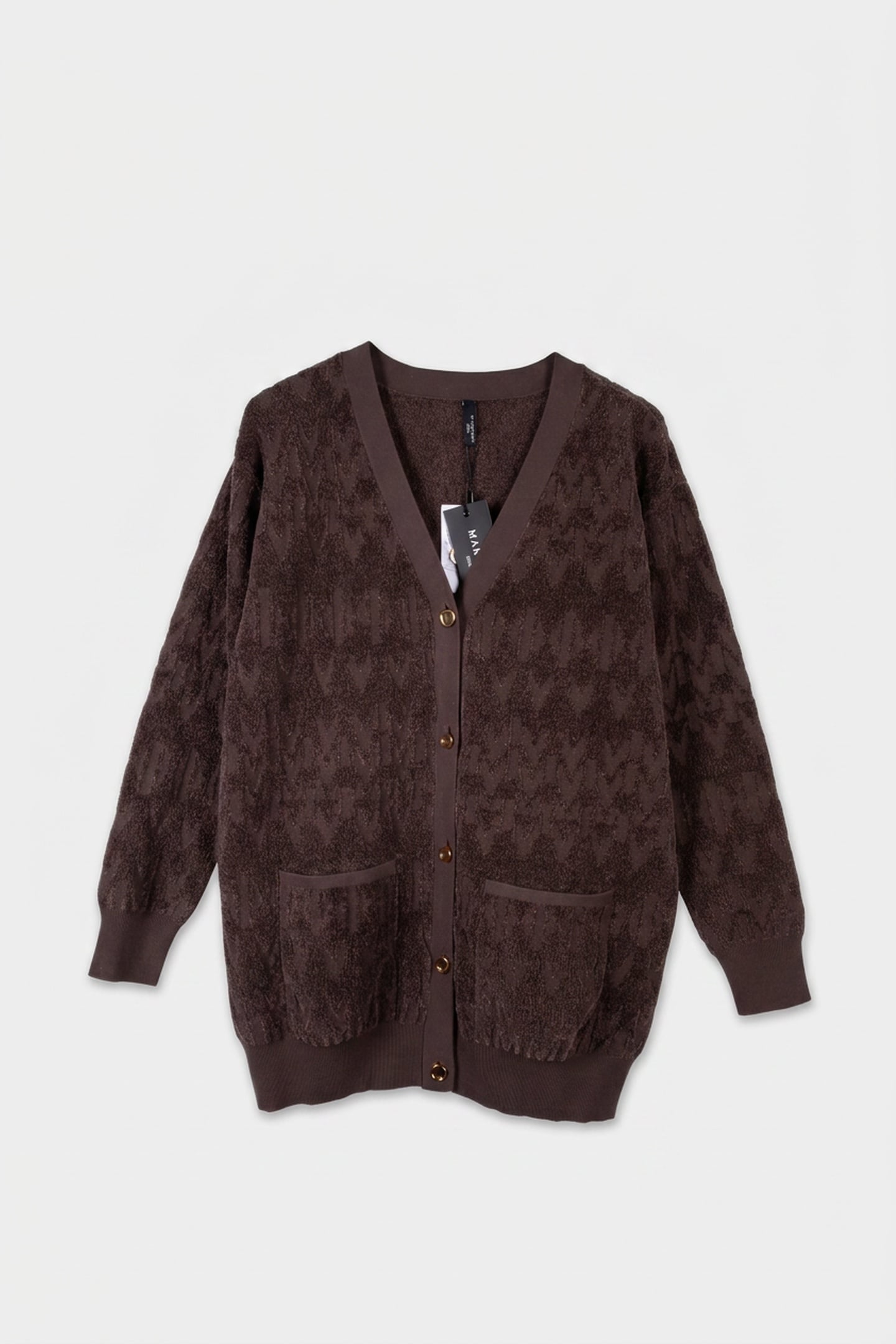 ADELE LOGO CHENILLE CHOCOLATE BROWNIE 3