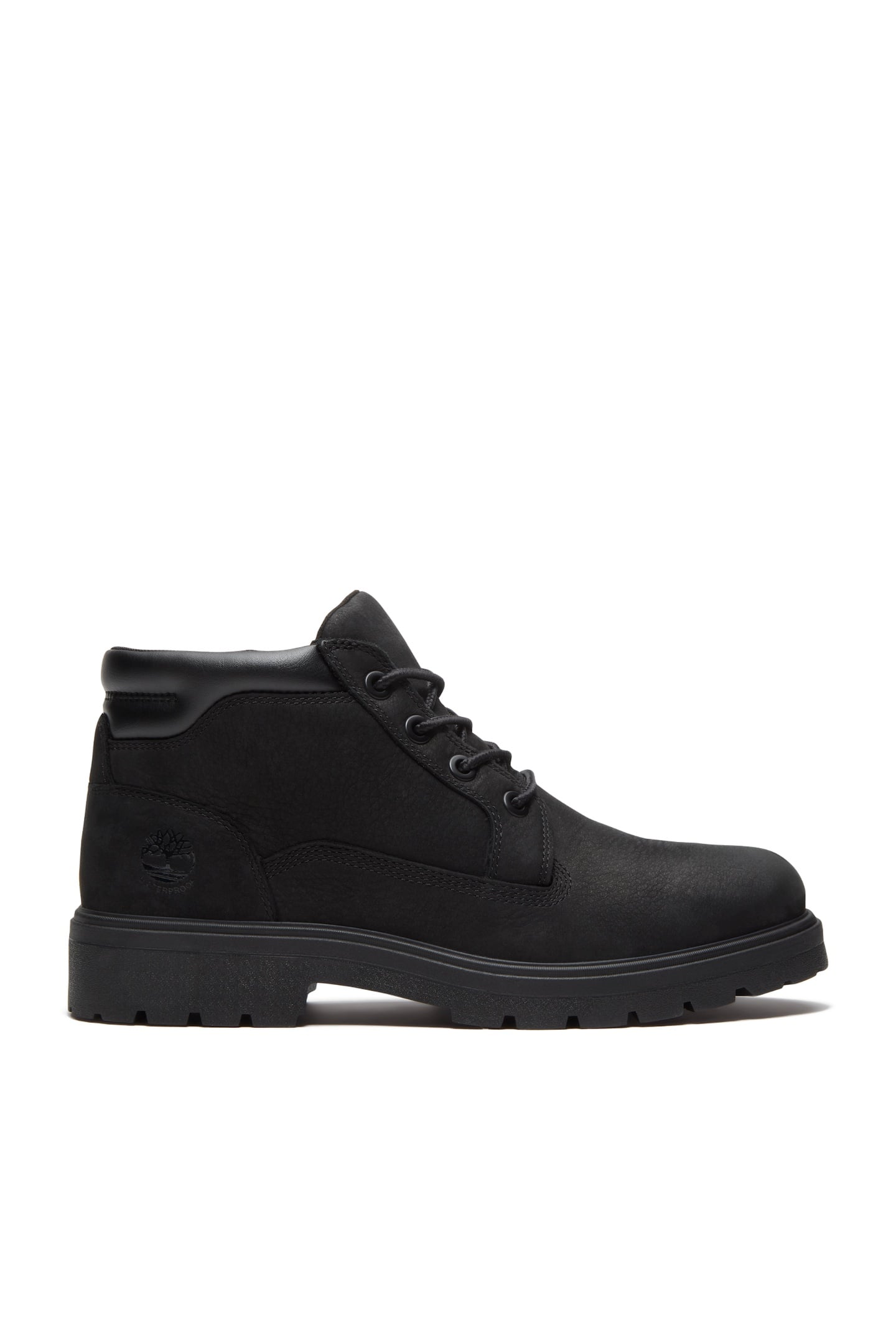 MID LACE UP WATERPROOF CHUKKA BOOT BLACK NUBUCK 1