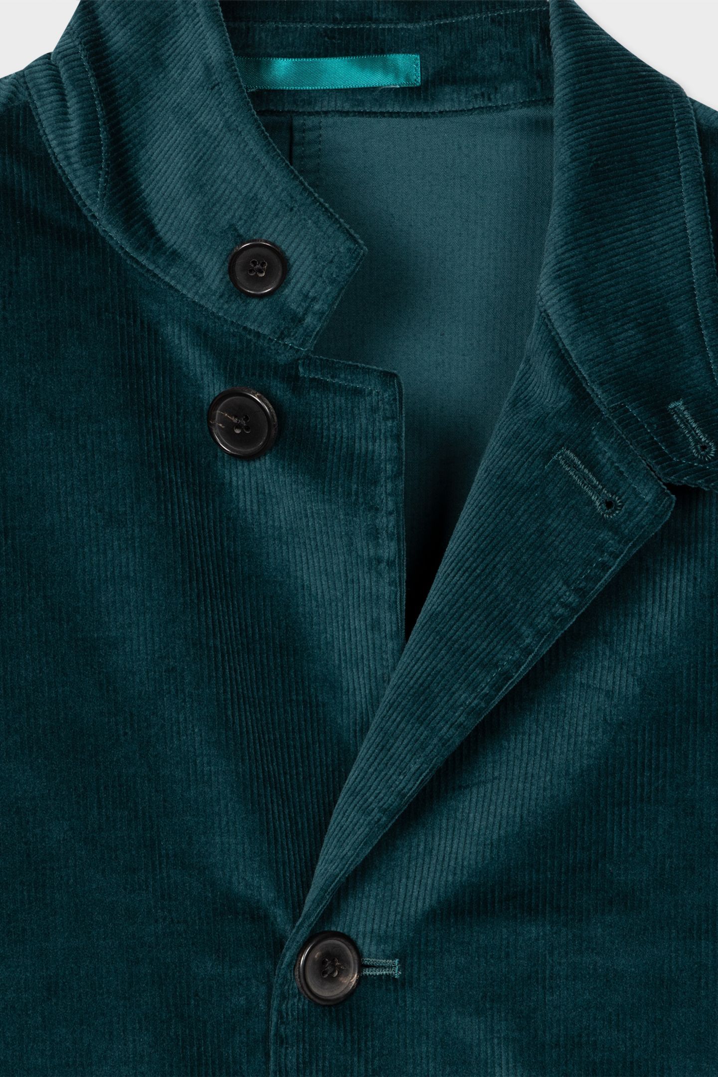 MENS 4BTN CASUAL JKT PETROL GREEN 6
