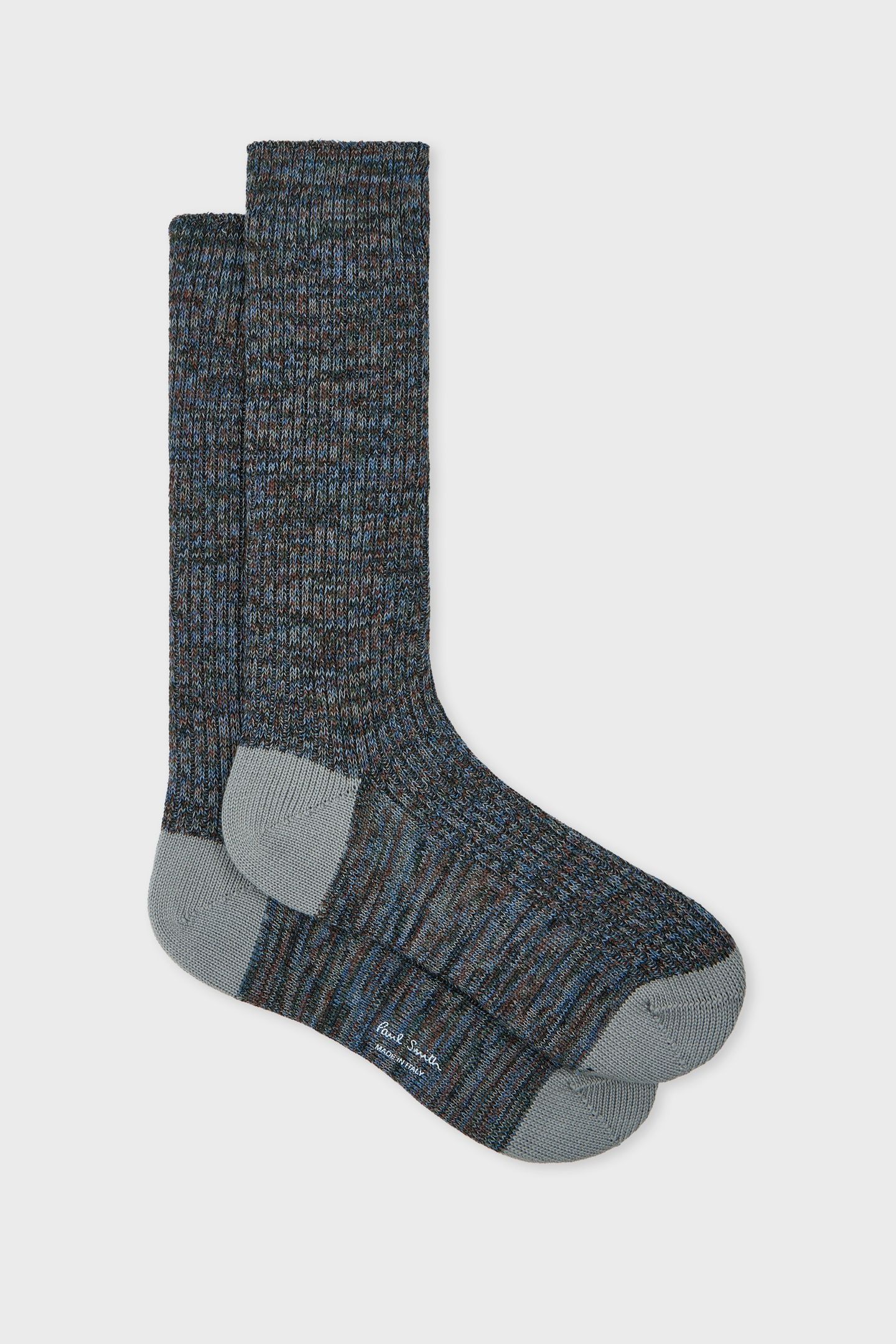 MEN SOCK HECTOR CHUNKY SLATE 2