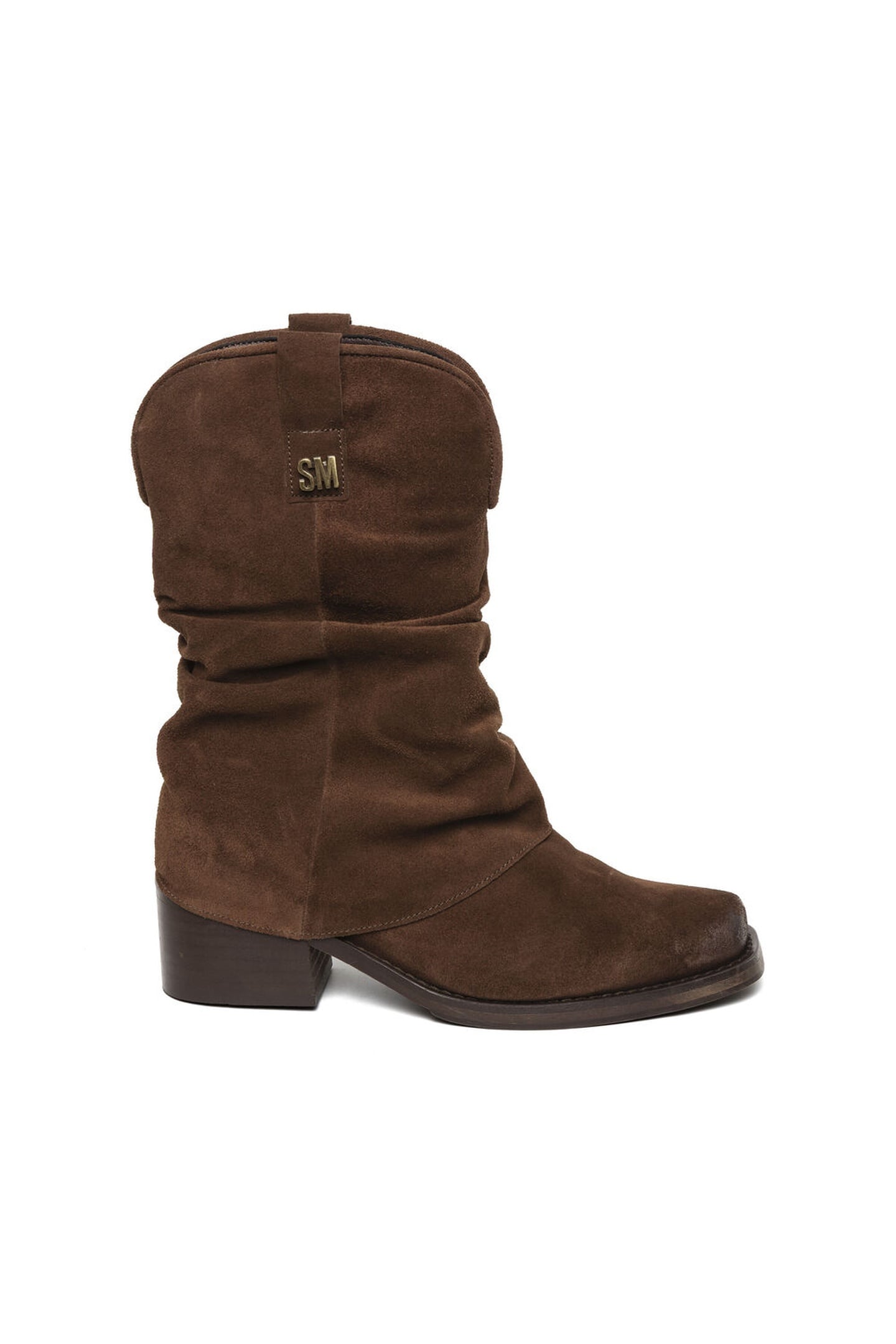 QIANA BOOTIES DARK BROWN SUEDE 1