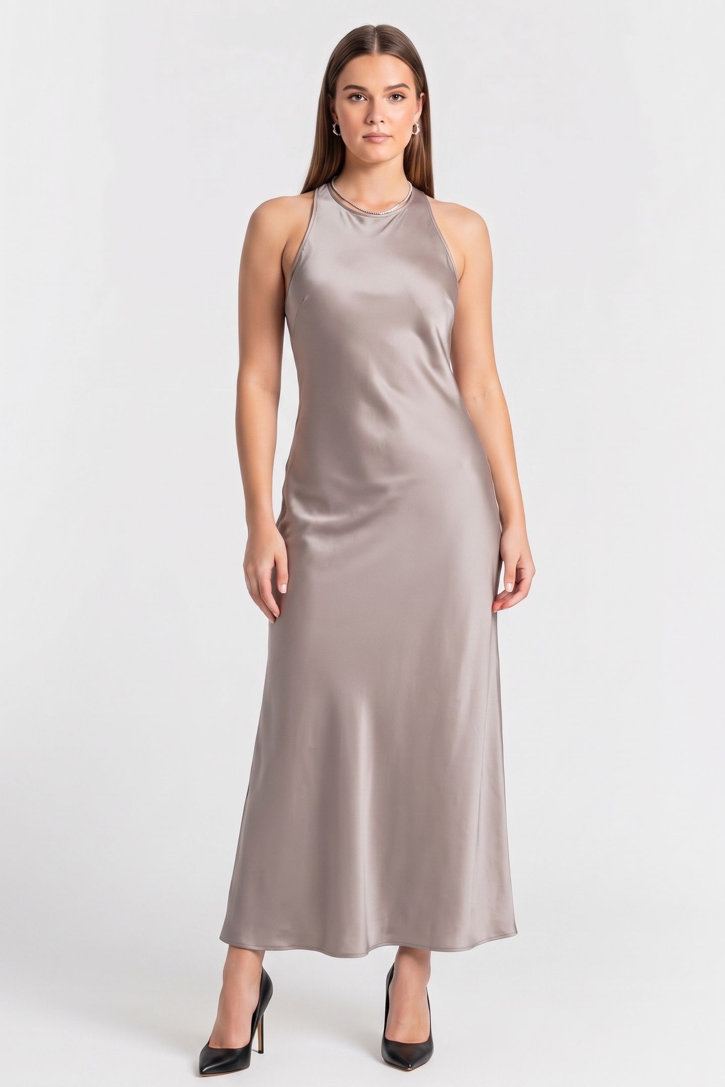 ST ELINA DRESS S0 GREY 1