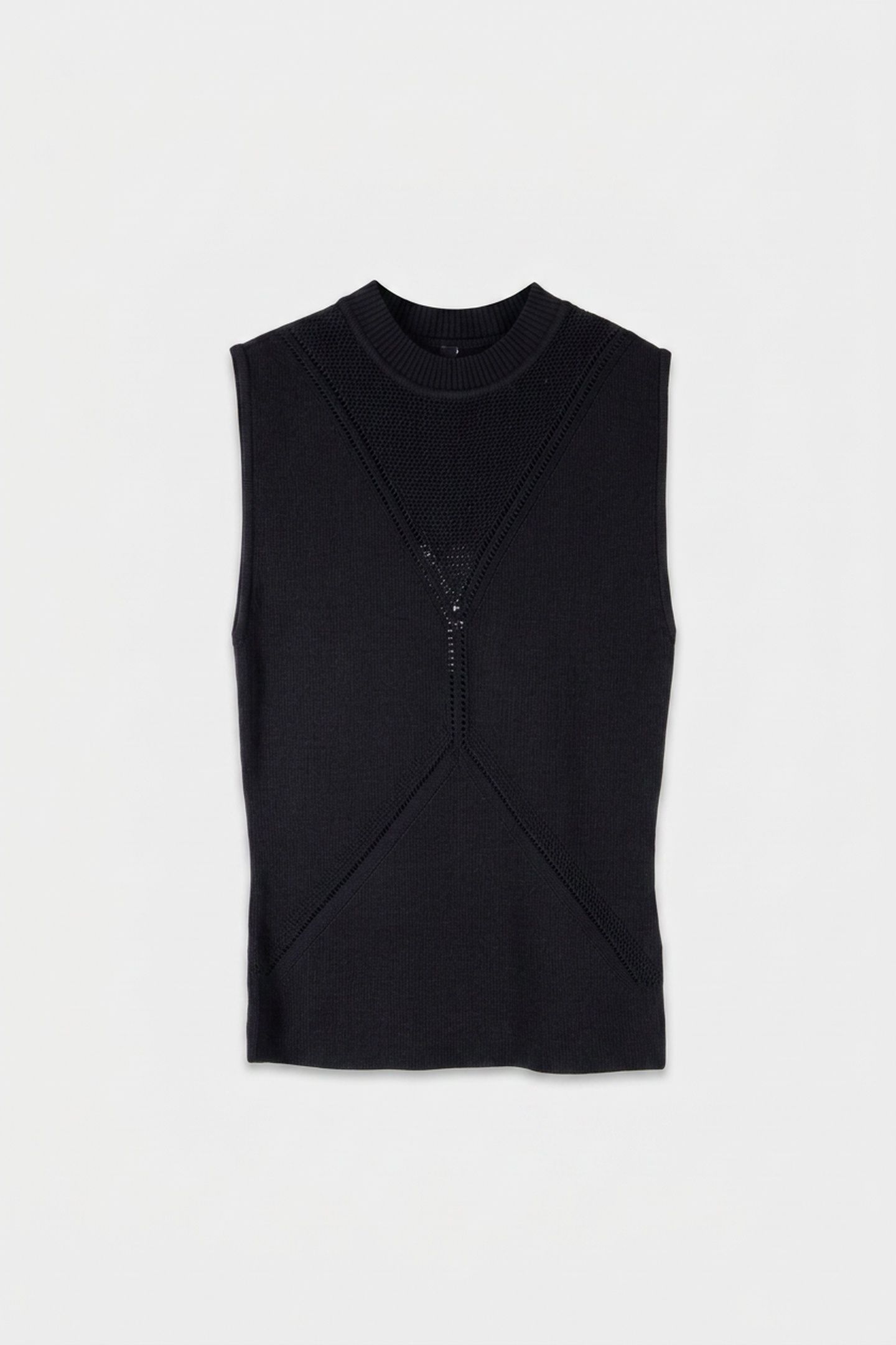 COURTNEY SL SWTR TOP JET BLACK A996 3