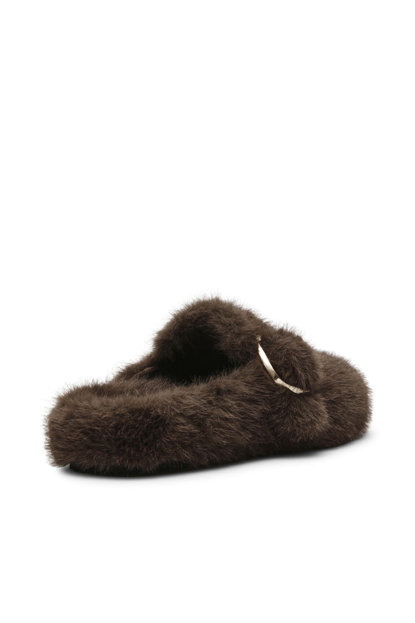 PLUSHIE MULES DARK BROWN 3