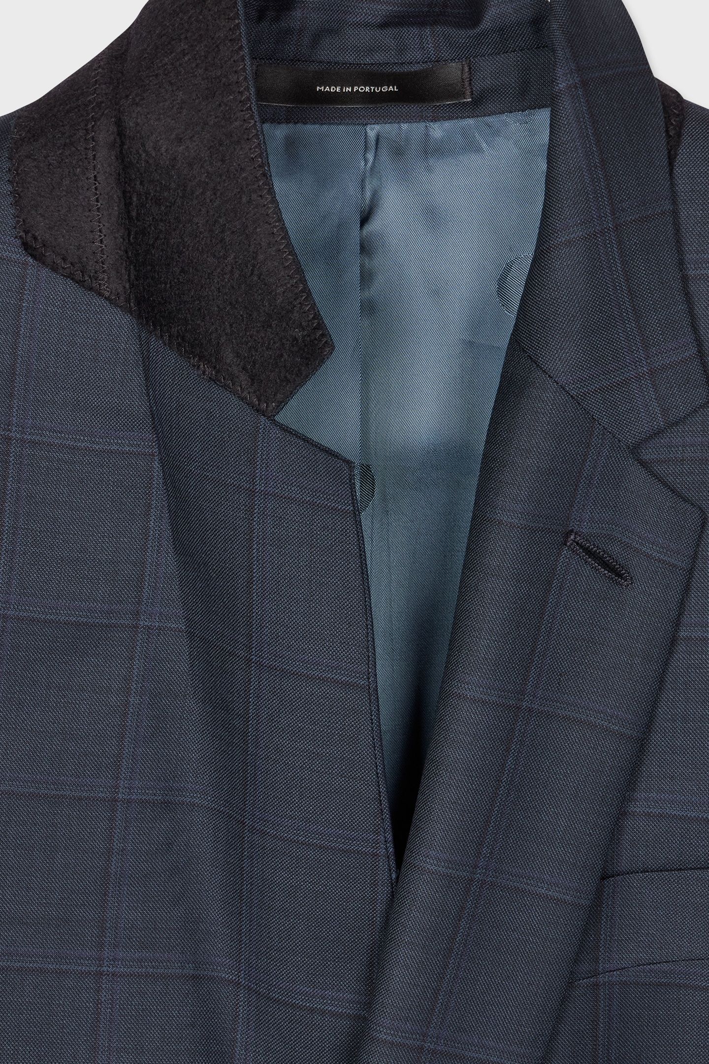 MENS TAILORED FIT 2 BUTTON SUIT VERY DARK NAVY 4