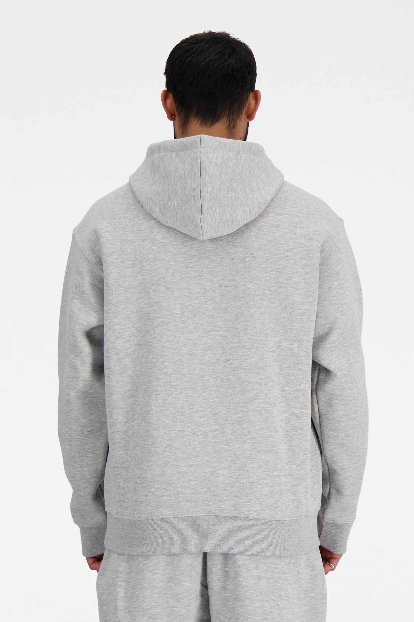 SPORT ESSENTIALS FLEECE HOODIE ATHLETIC GREY 2