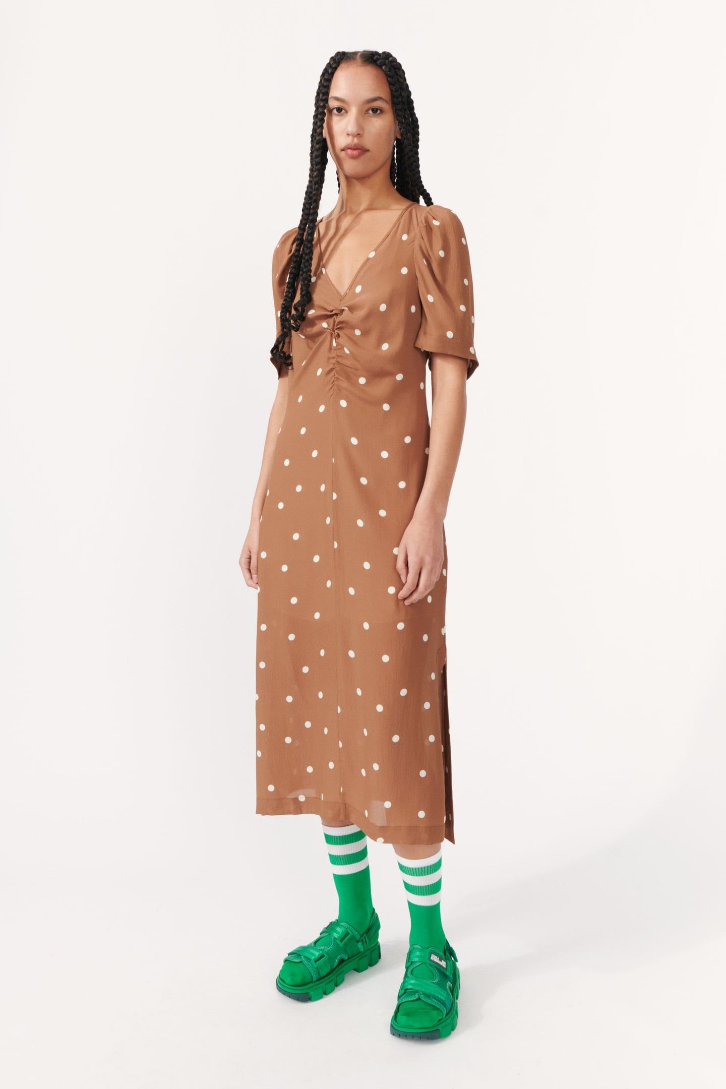 ADDAX DRESS PINECONE DOT 1