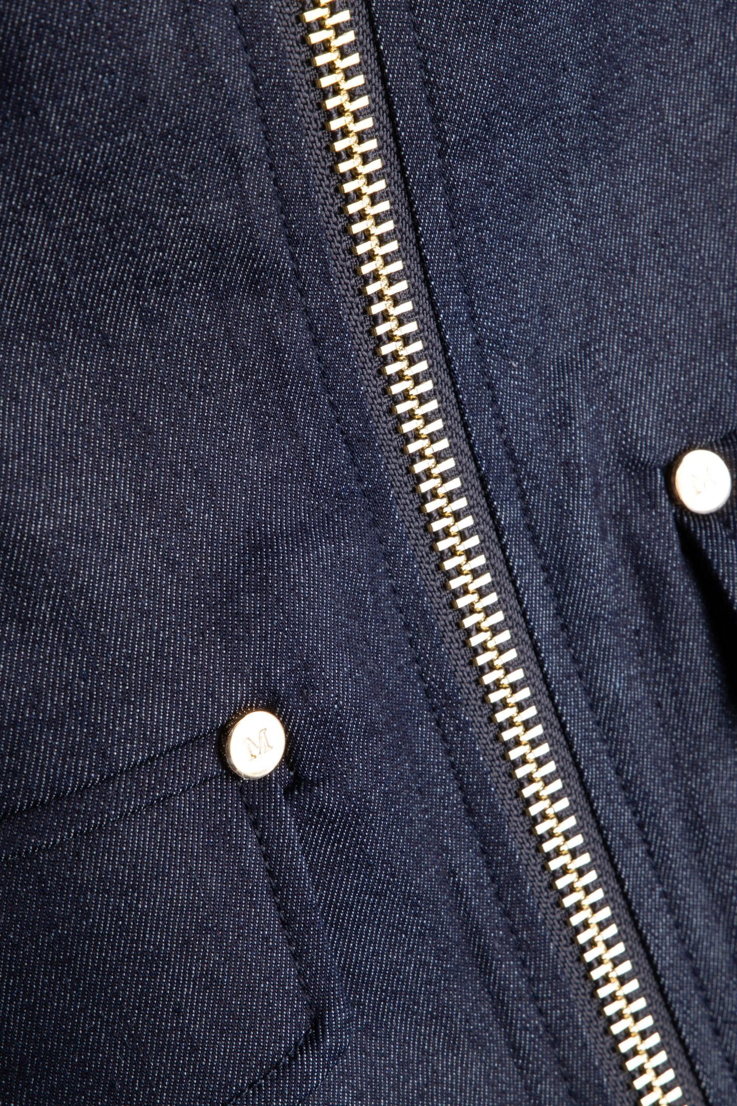 ZIPPED SL CORSET TOP DARK WASH 4