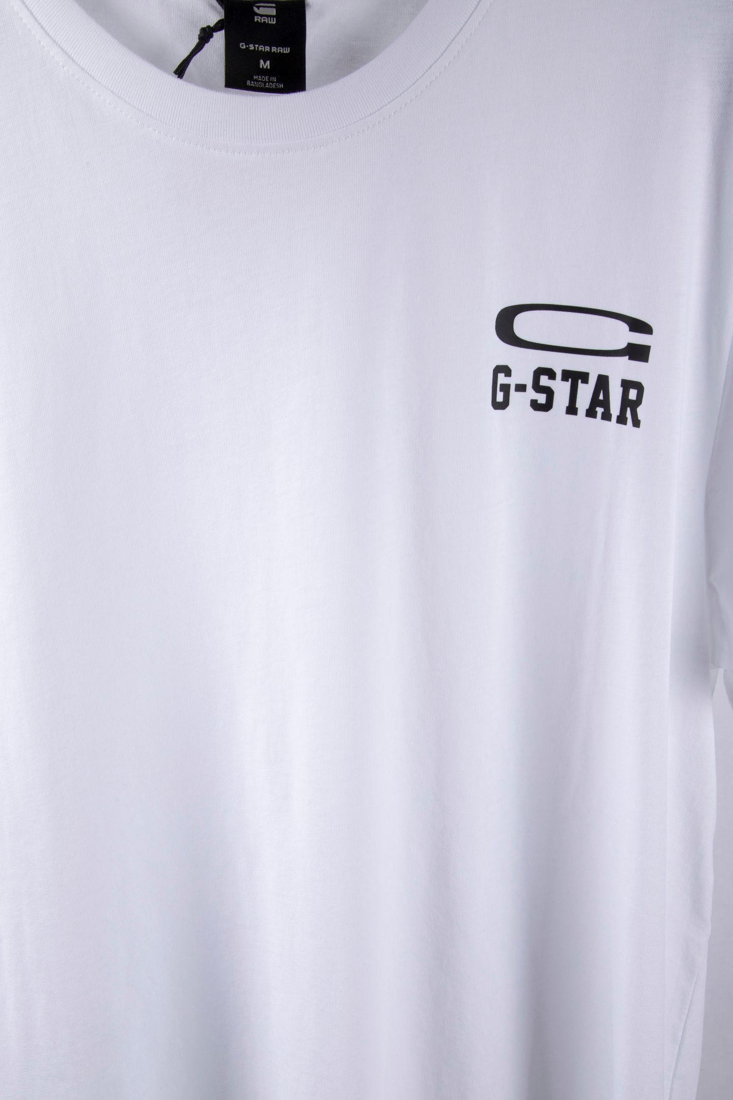 CHEST LOGO T-SHIRT WHITE 4
