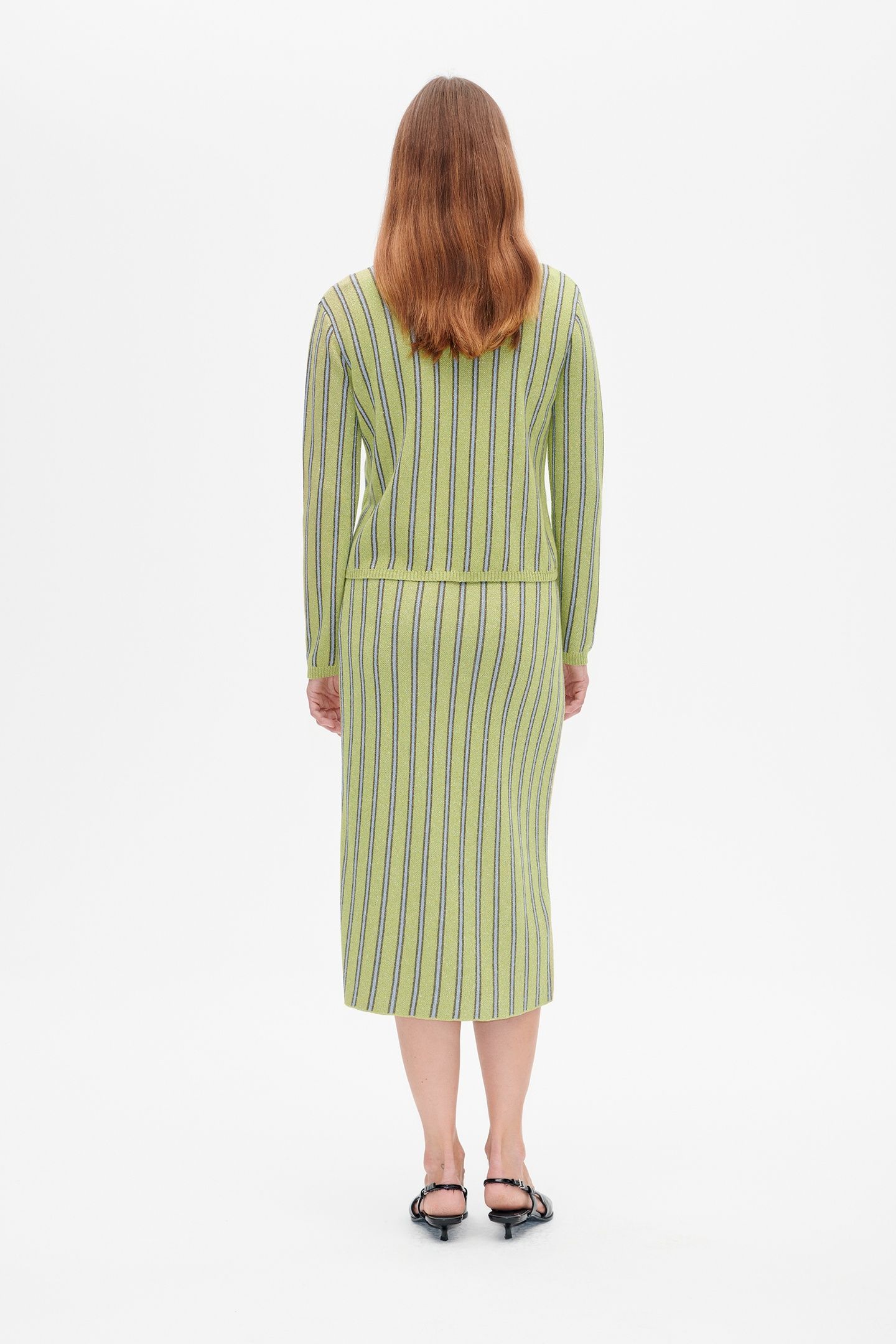 CILIA SKIRT LUX DARK CITRON 3
