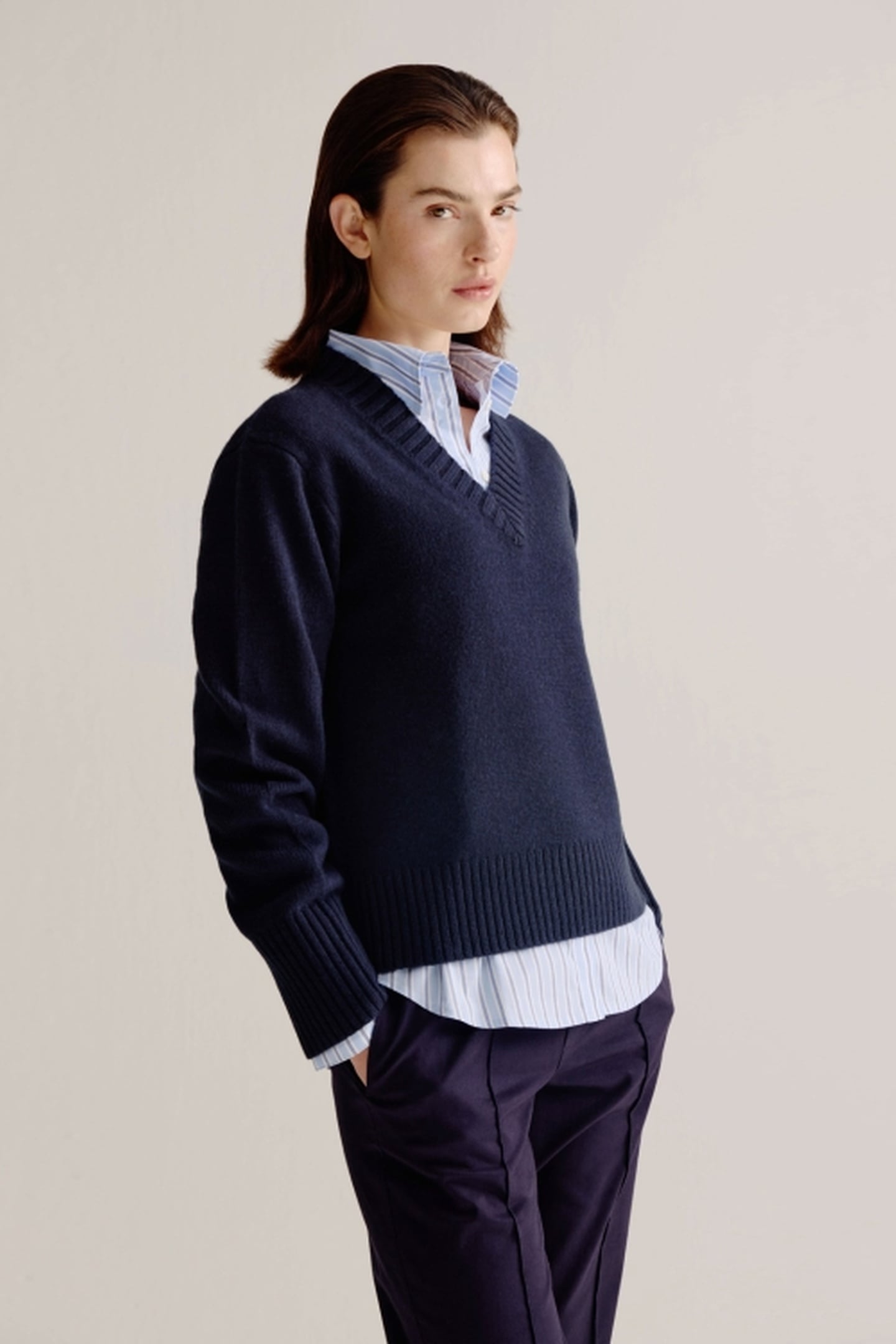 LEONIE SWEATER NAVY 1