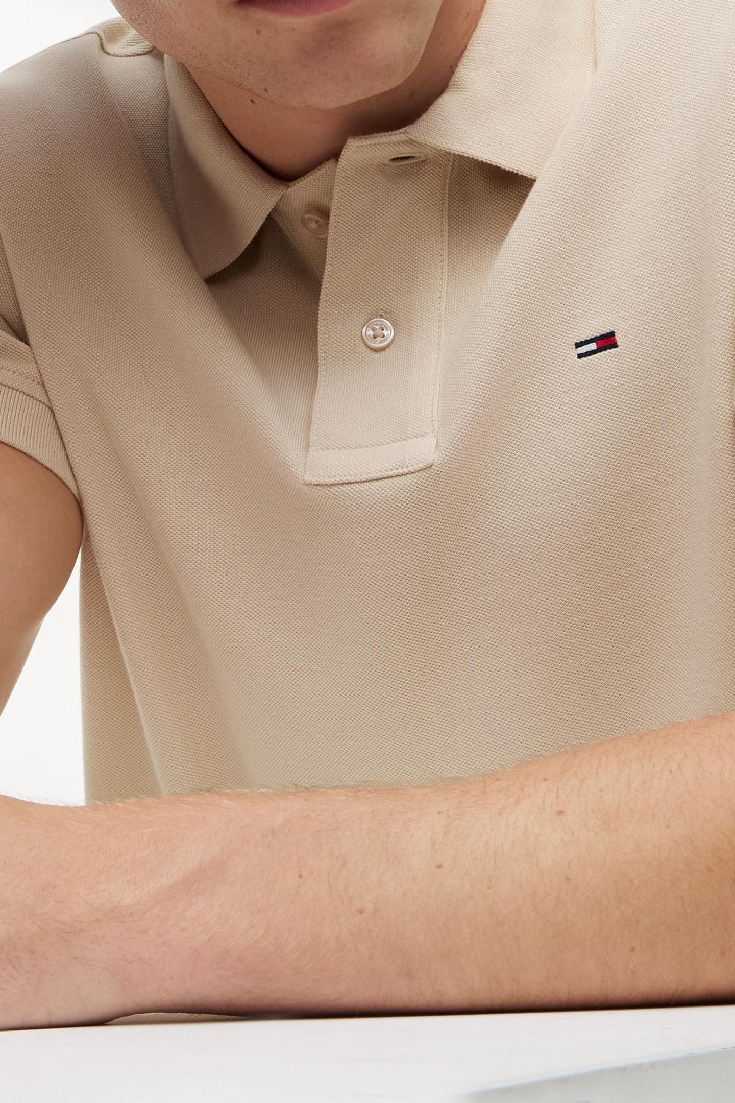 TJM REGULAR ESSENTIAL POLO CLASSIC BEIGE 5