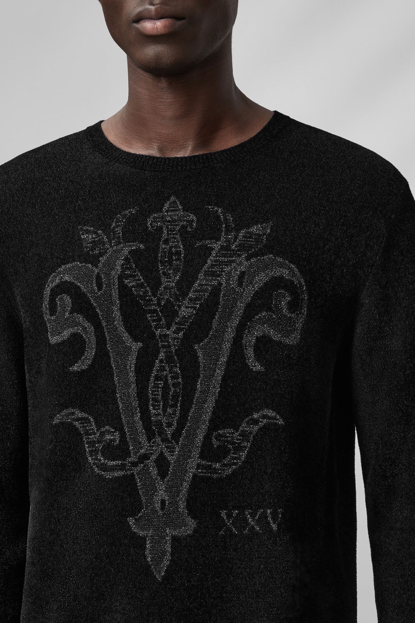 DELROY ANNIVERSARY SWEATER BLACK 3
