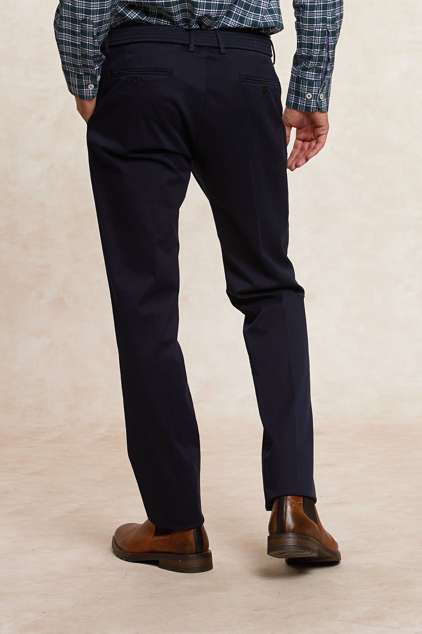 BASIC CHINO STRETCH BLUE 2