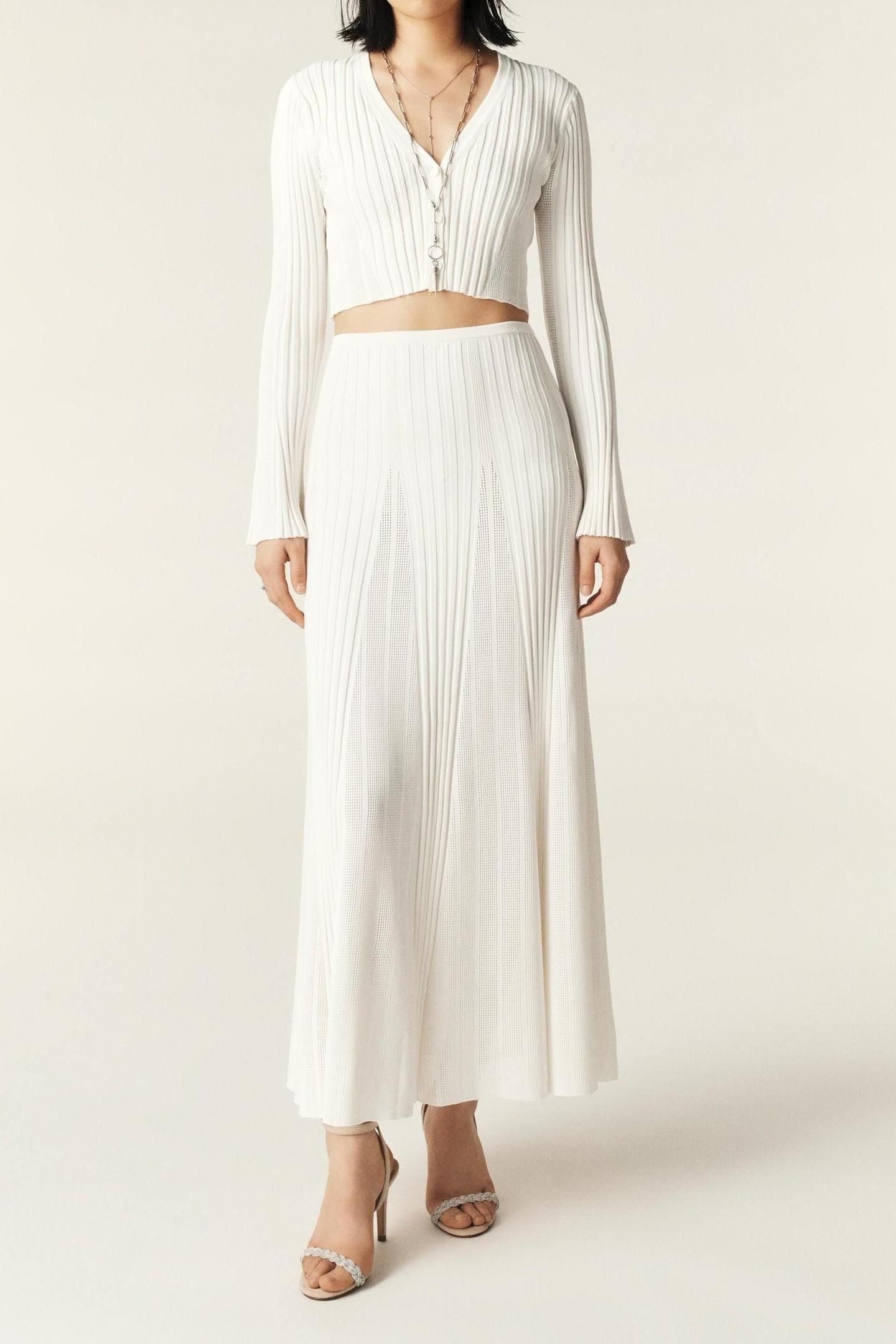SHORT CARDIGAN BLANC 4