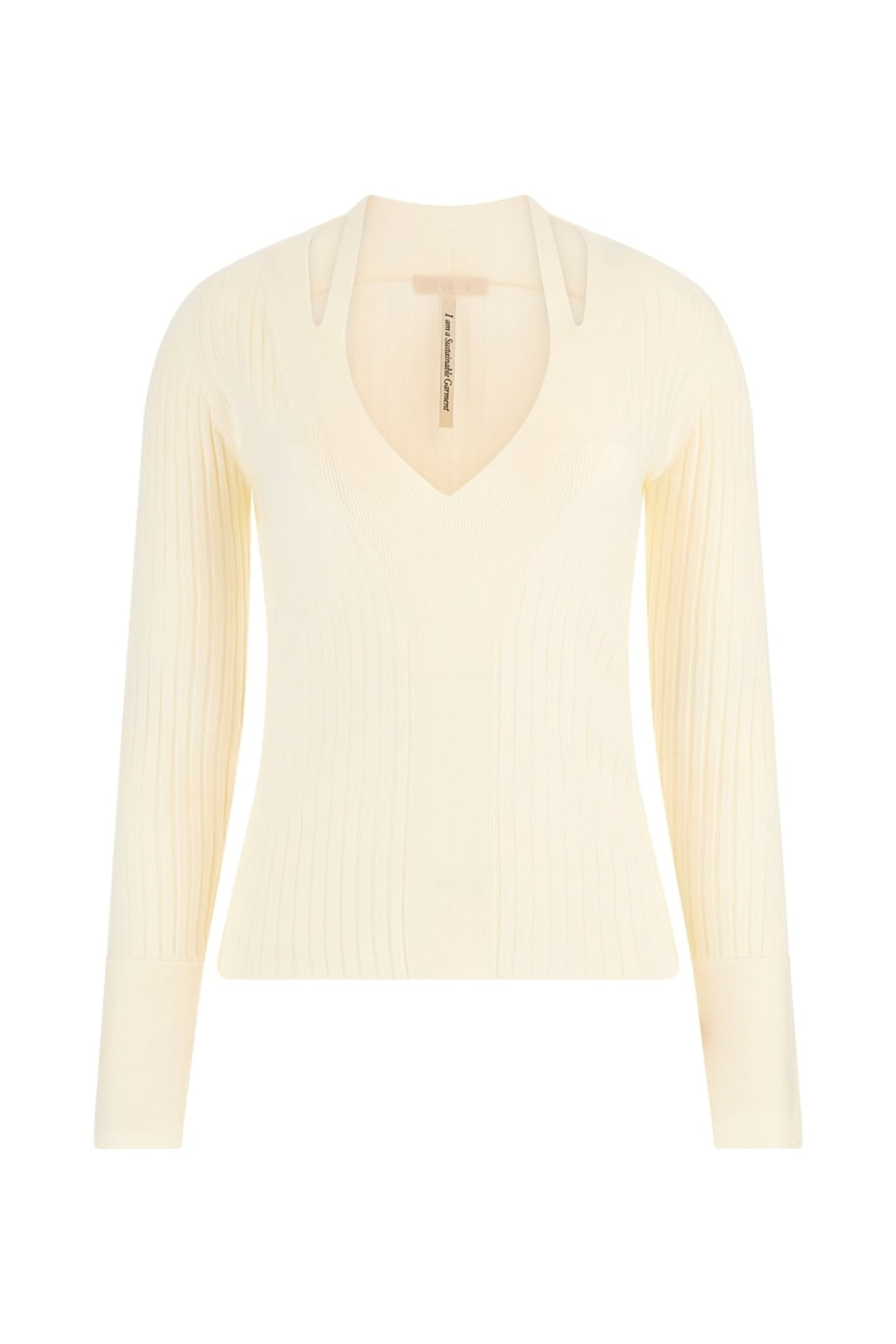 LS VN ALINE SWTR CREAM WHITE 4