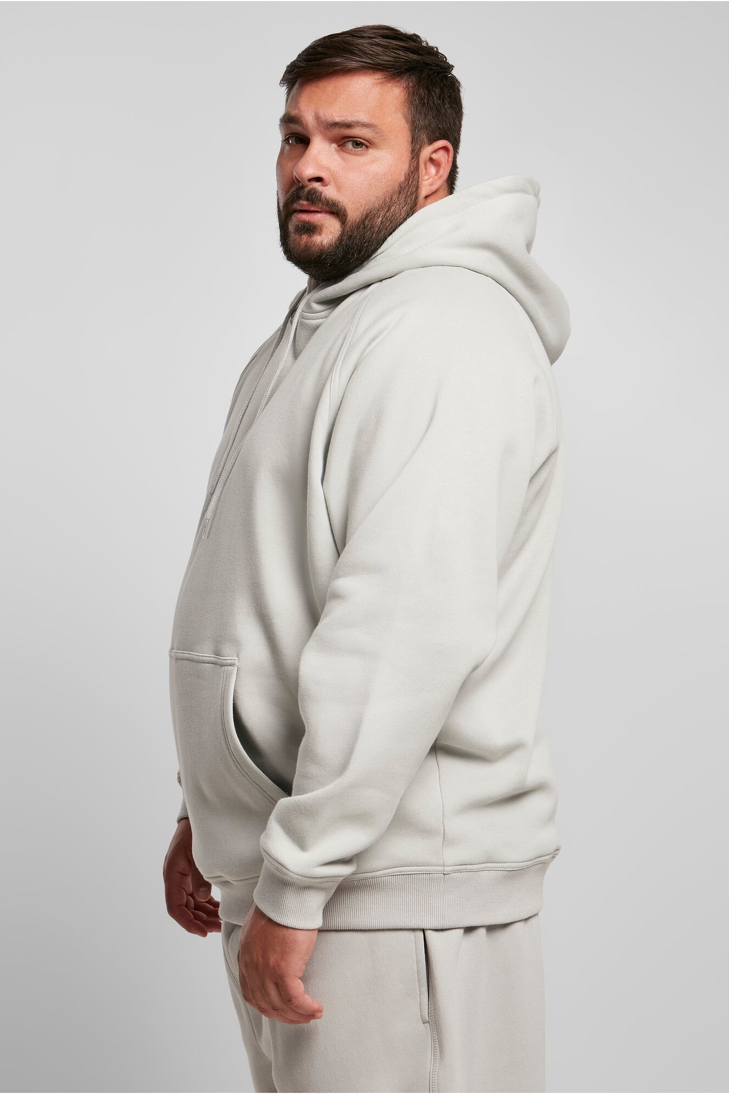BLANK HOODY LIGHTASPHALT 1