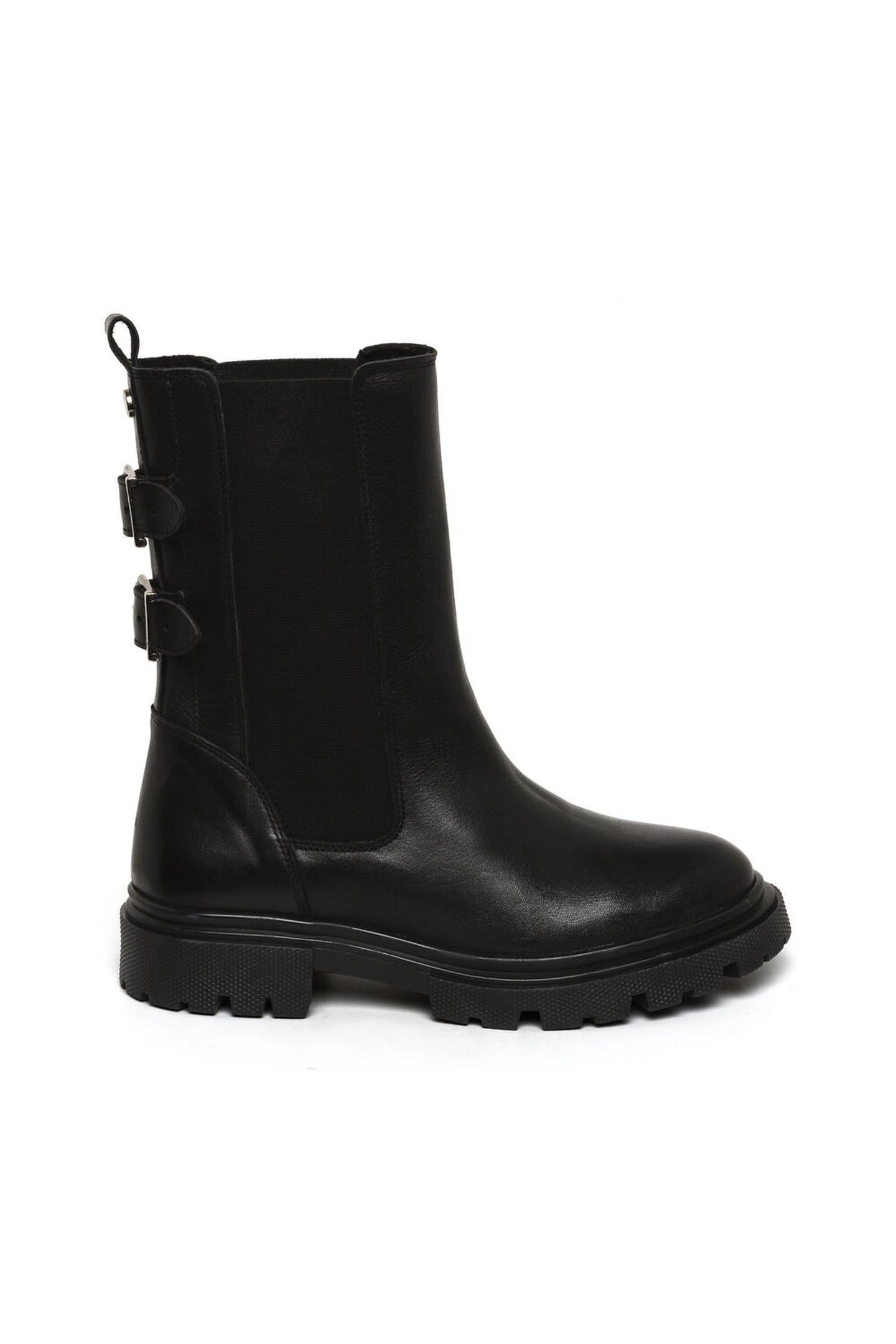 RAMY BOOTIES BLACK LEATHER 1