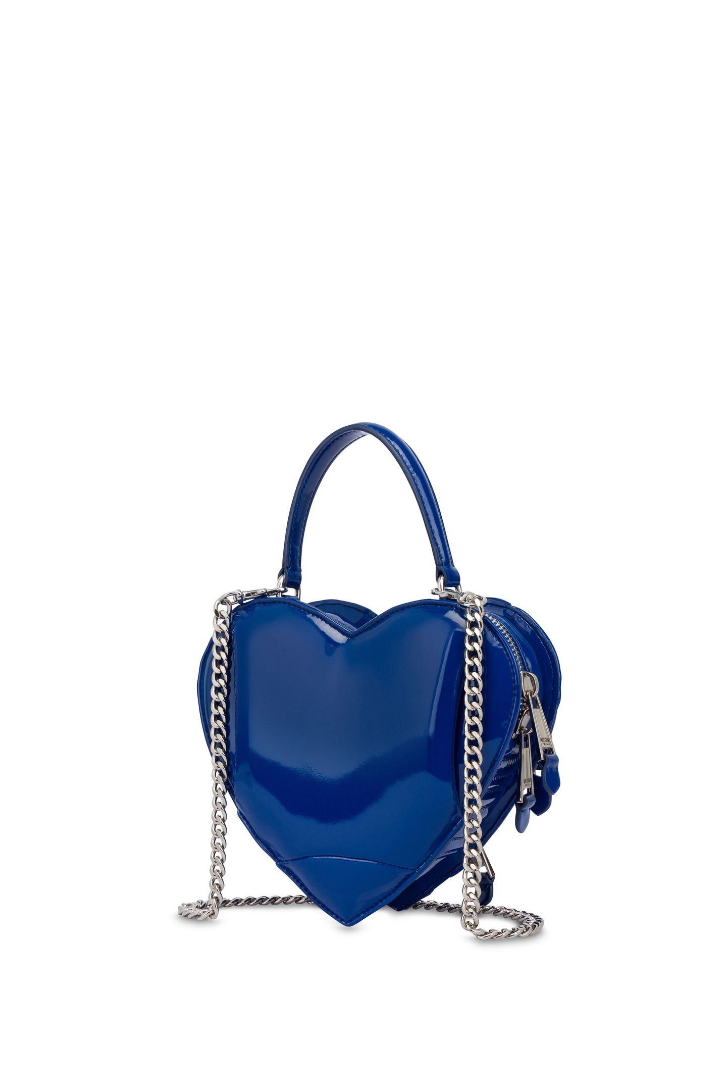 HEART BIKER BAG INFLATABLE EFFECT BLUE 4