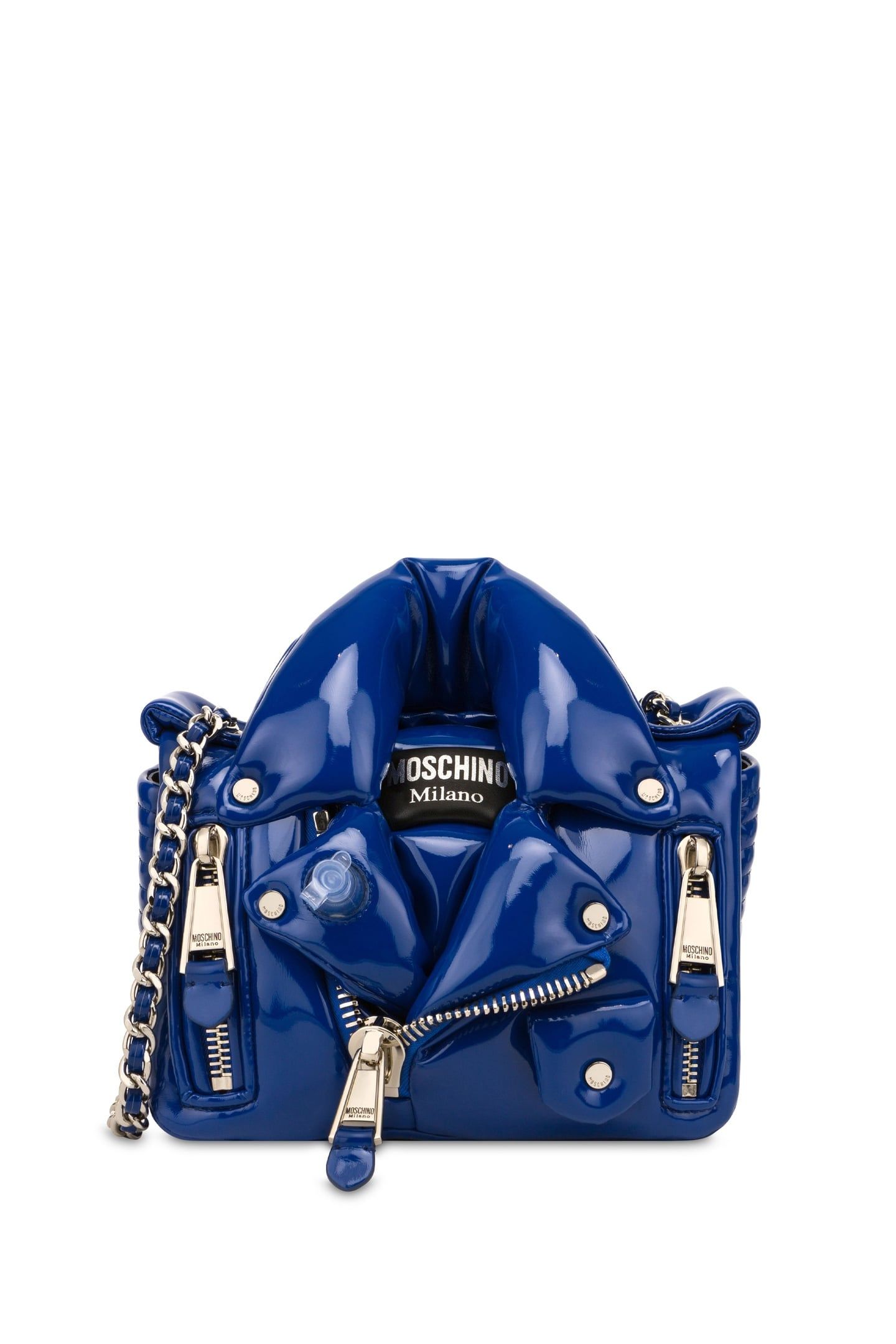 BIKER BAG INFLATABLE EFFECT BLUE 1