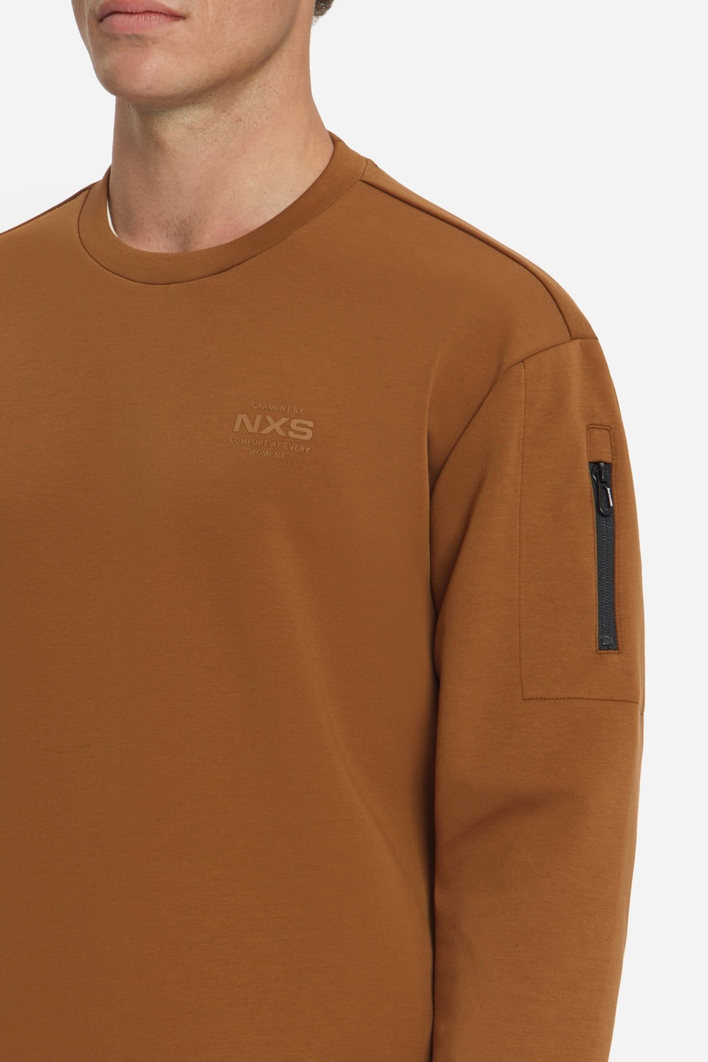 SWEATER CREWNECK CARAMEL 7