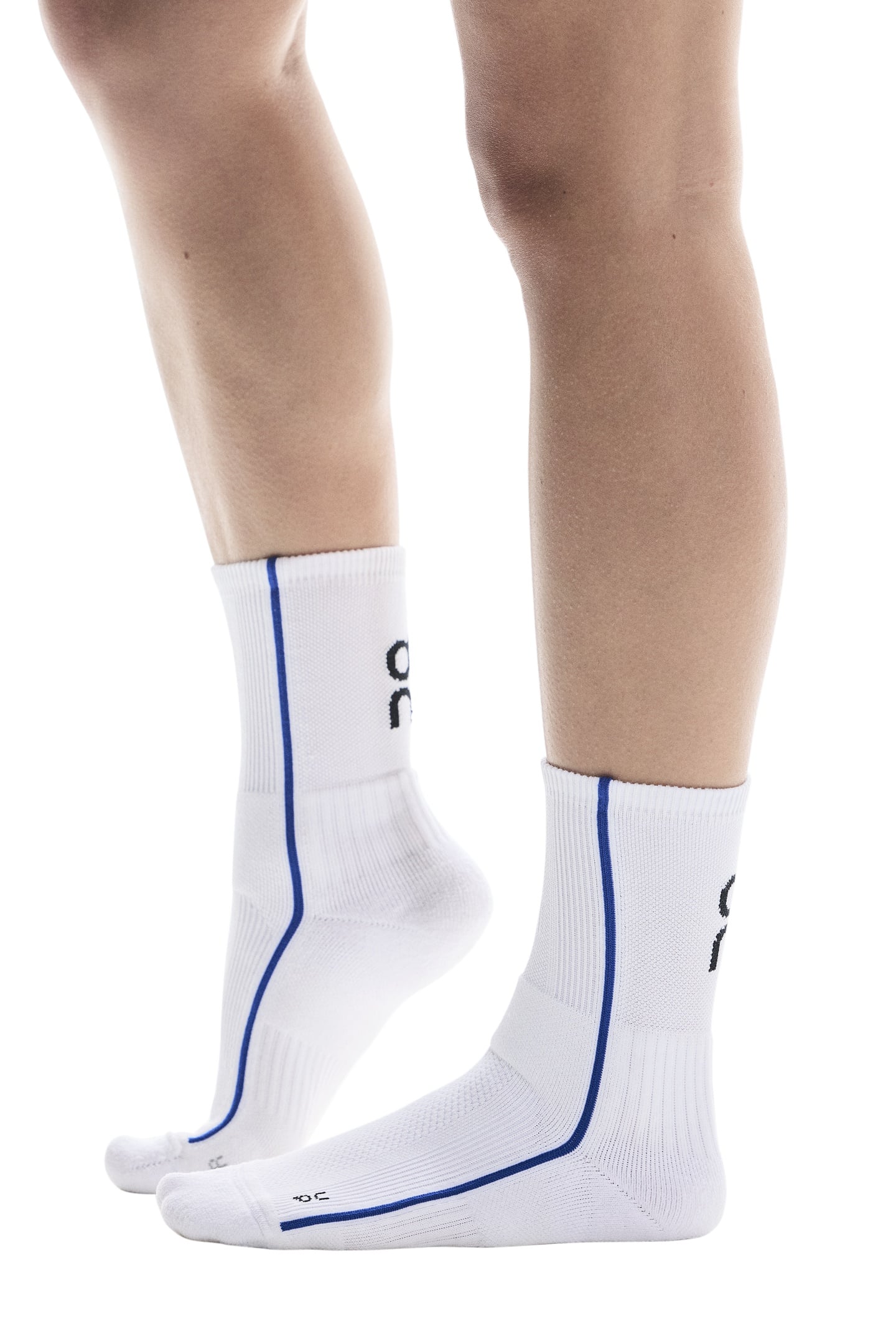 COURT SOCK HIGH 1 UNISEX WHITE | INDIGO 4
