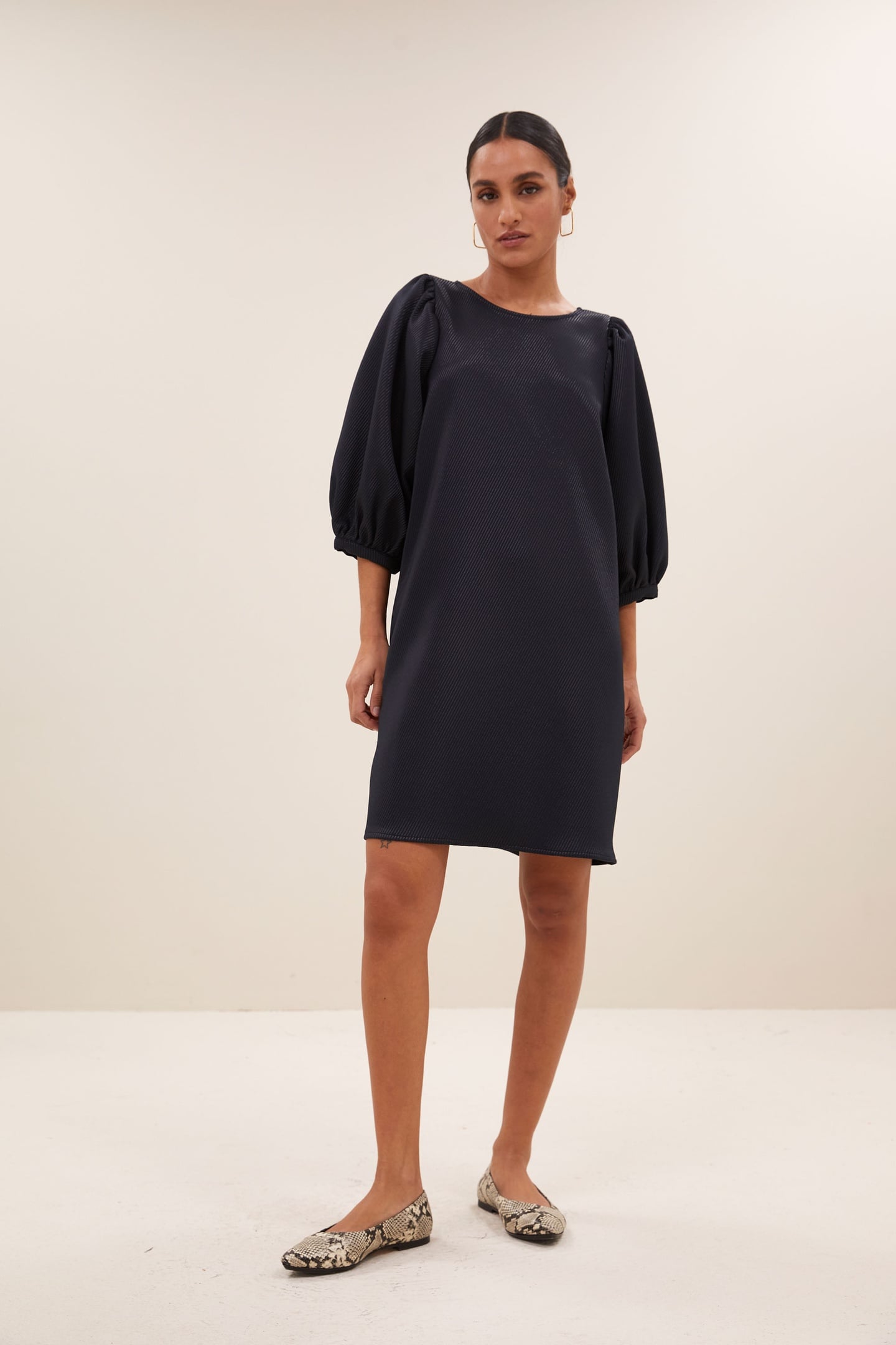 GIGI GLOSS DRESS MIDNIGHT 1