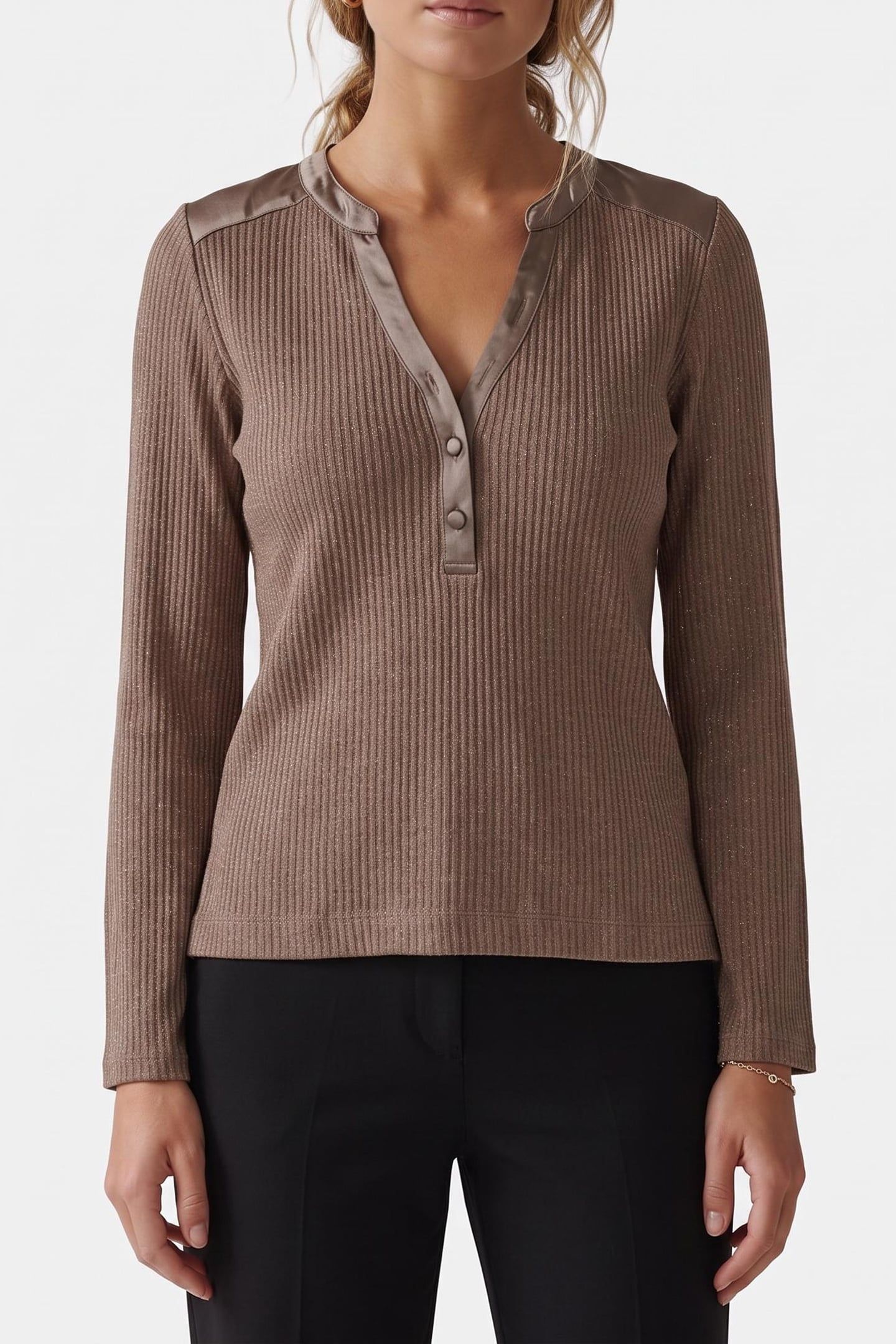 LS MATILDE HENLEY TO SILK TAUPE 1