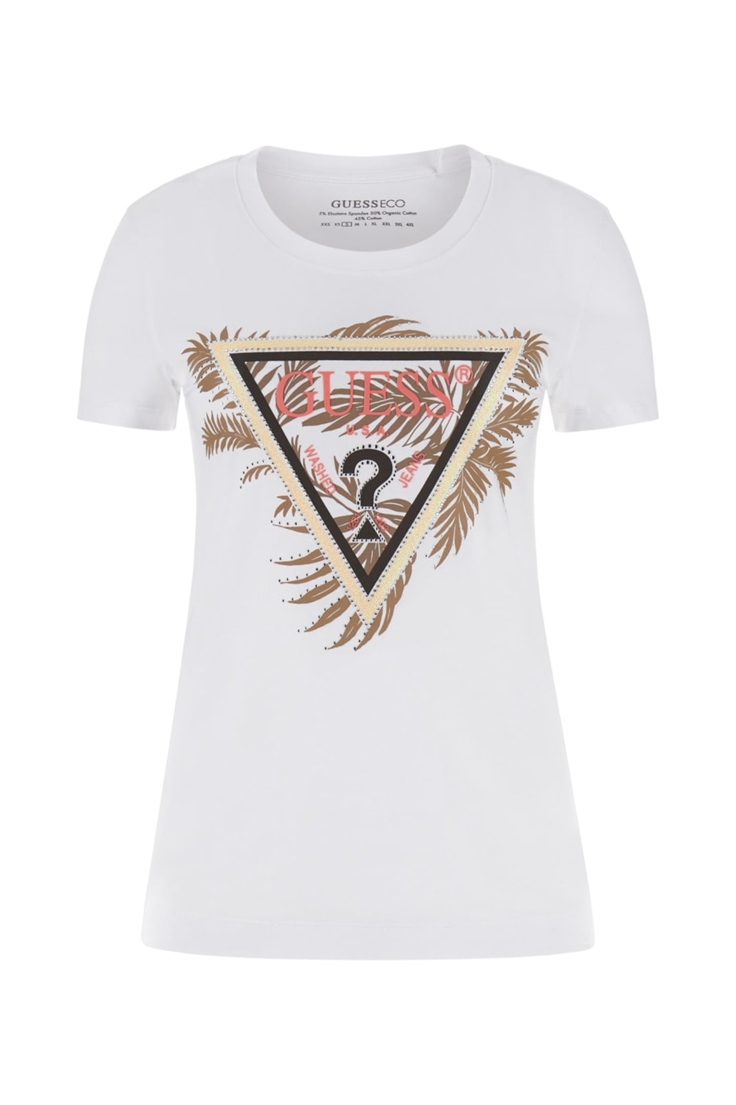 CN SS TRIANGLE PALM PURE WHITE 7