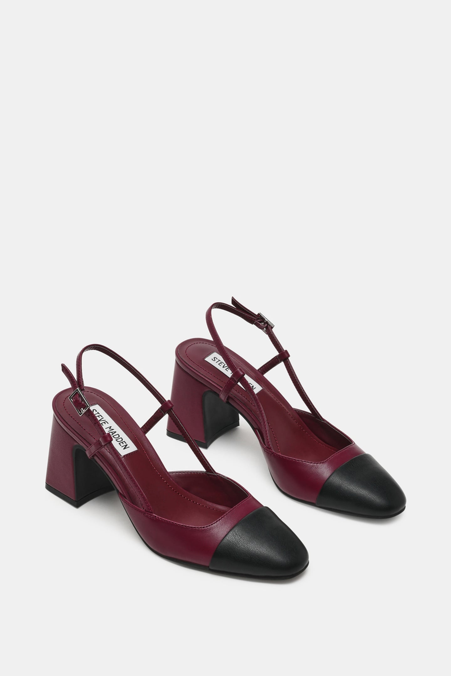 ZEINA PUMPS BLACK CHERRY LACQ 2