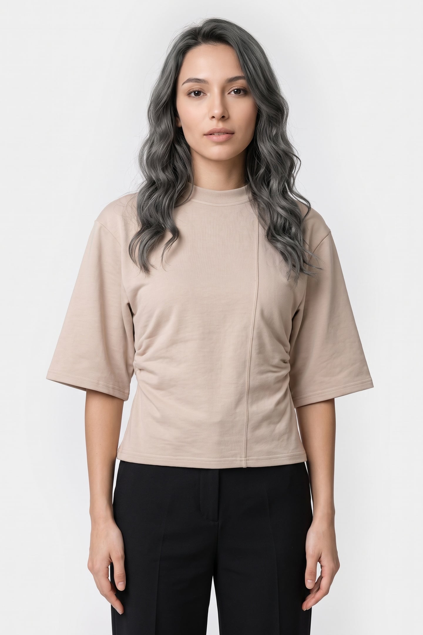 ST SASHA TOP BEIGE 1